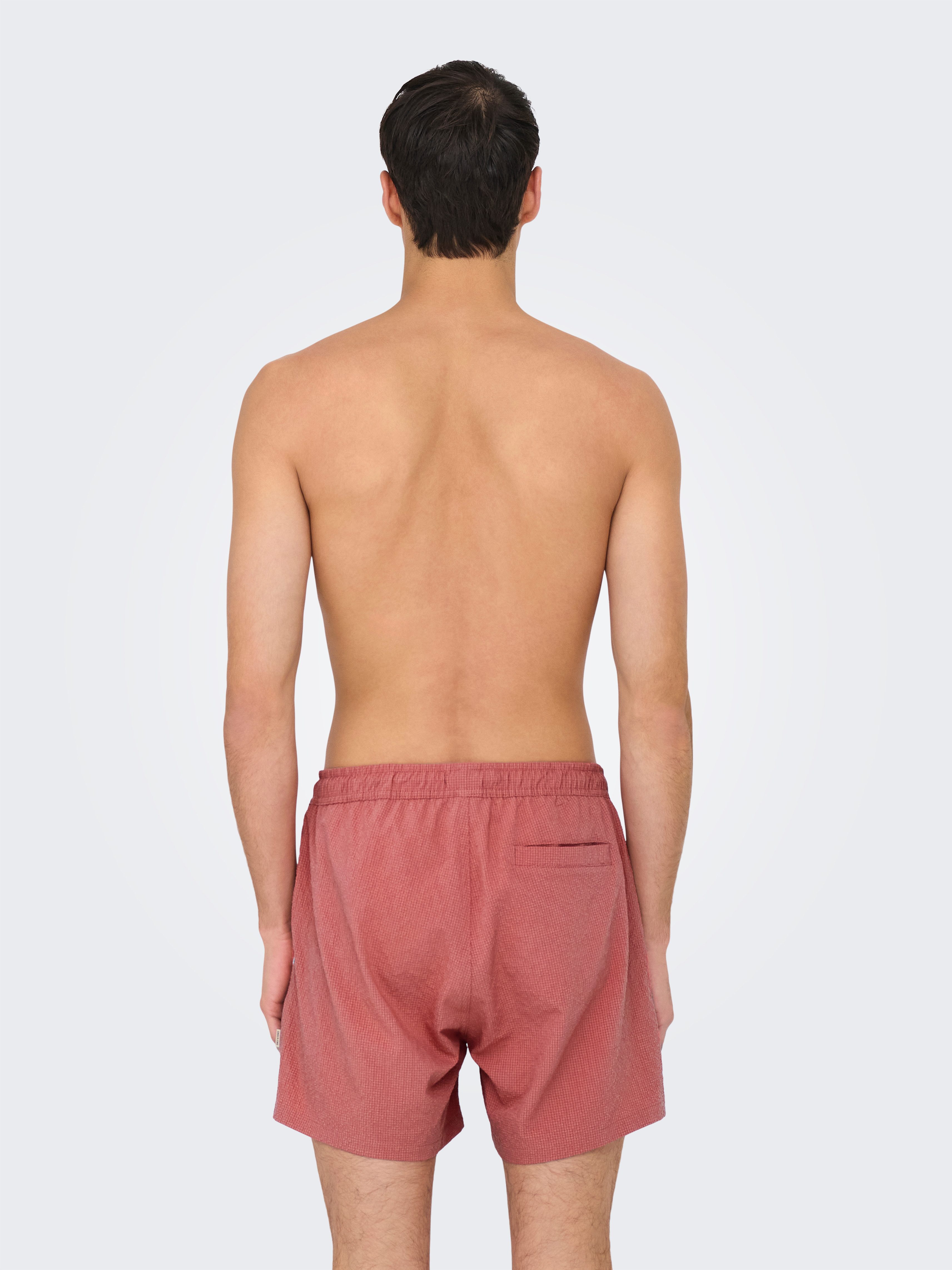 ONLY & SONS Zwemshort ONSTED LIFE SOLID SEERSUCKER SWIM NOOS