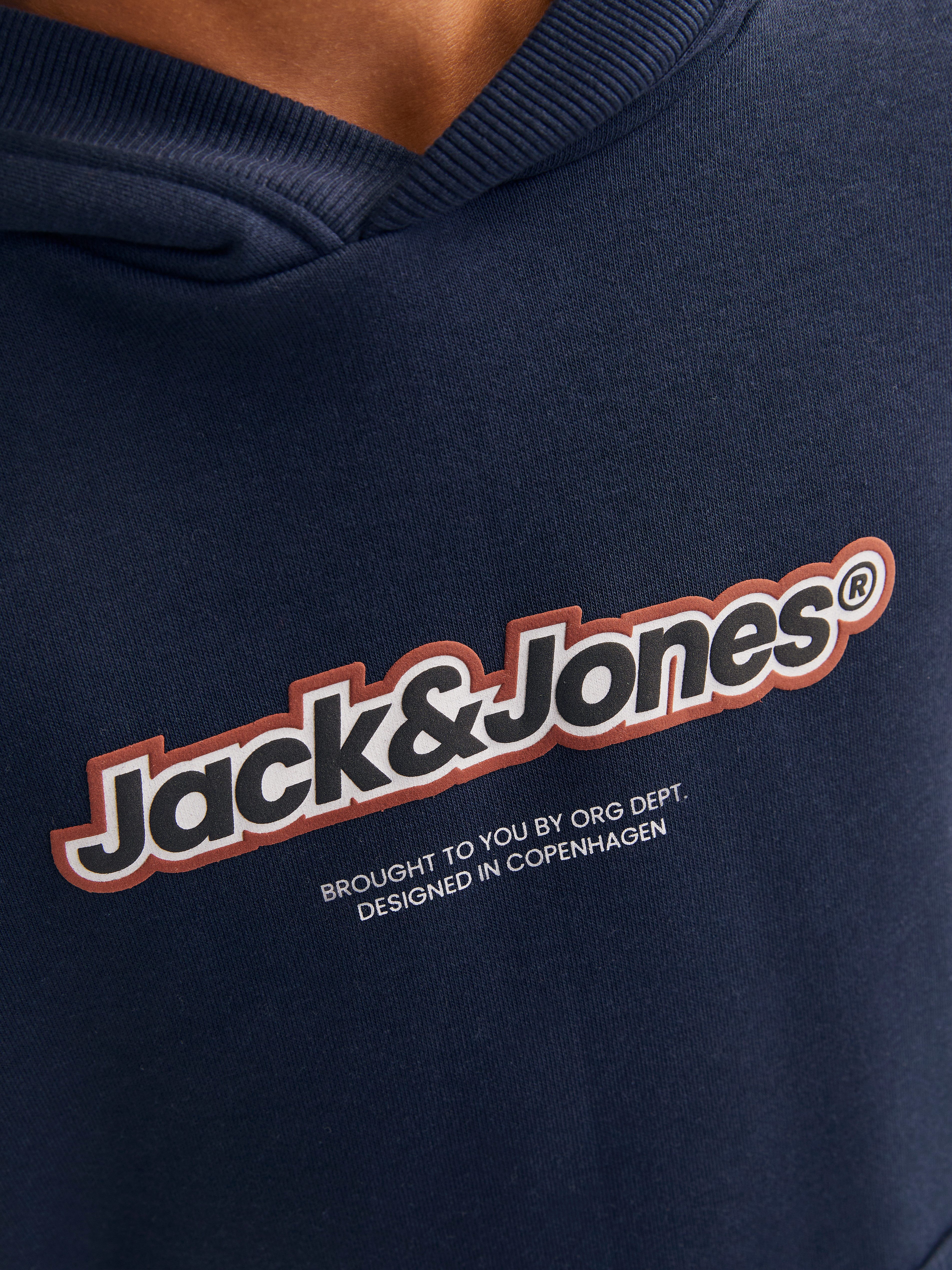 Jack & Jones Junior Hoodie JORVESTERBRO NEWTON BRNDG SWEAT BF JNR