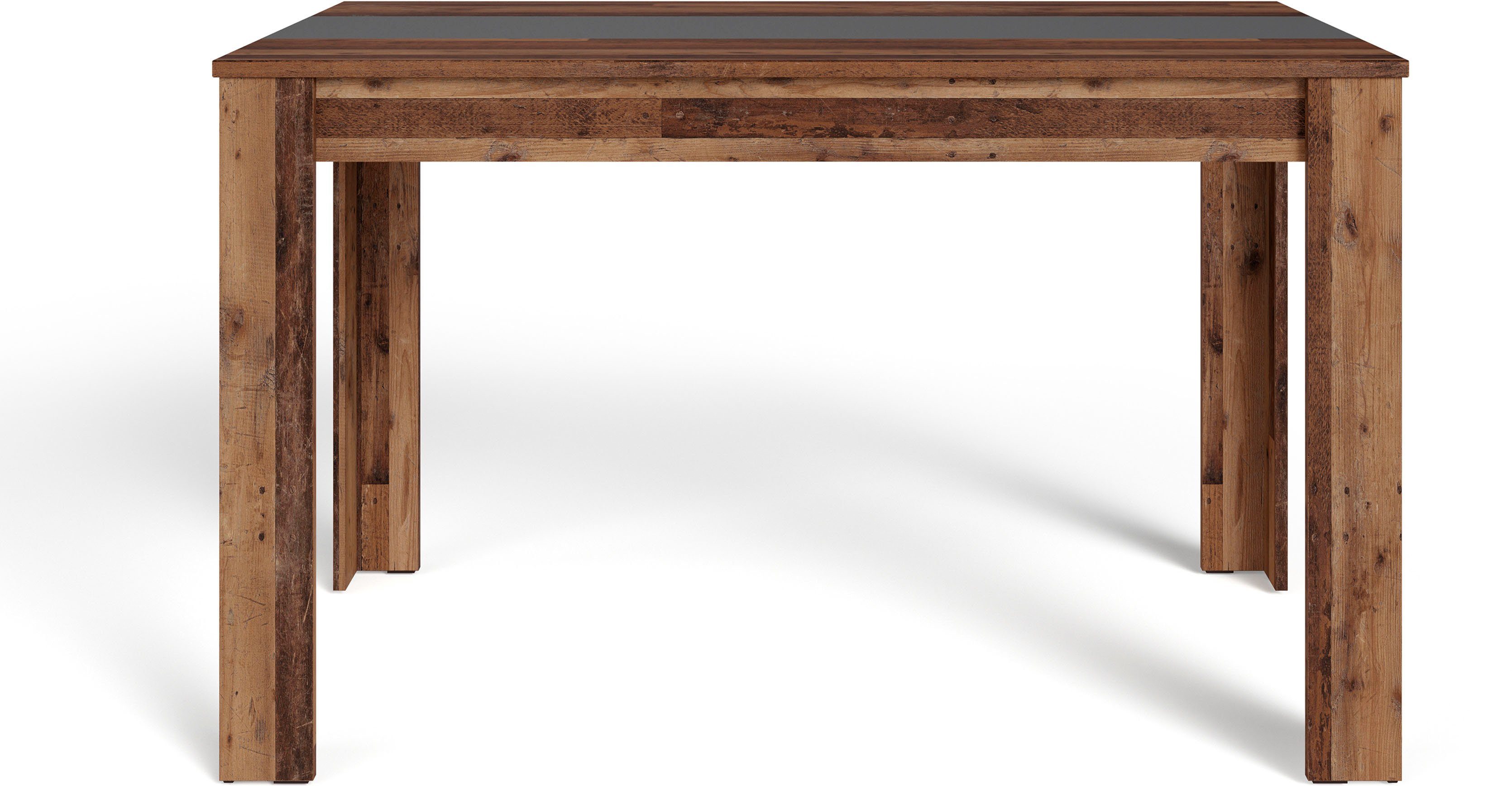 byLIVING Eettafel Nori Breedte 120, 140 of 160 cm, middelste blad keerbaar