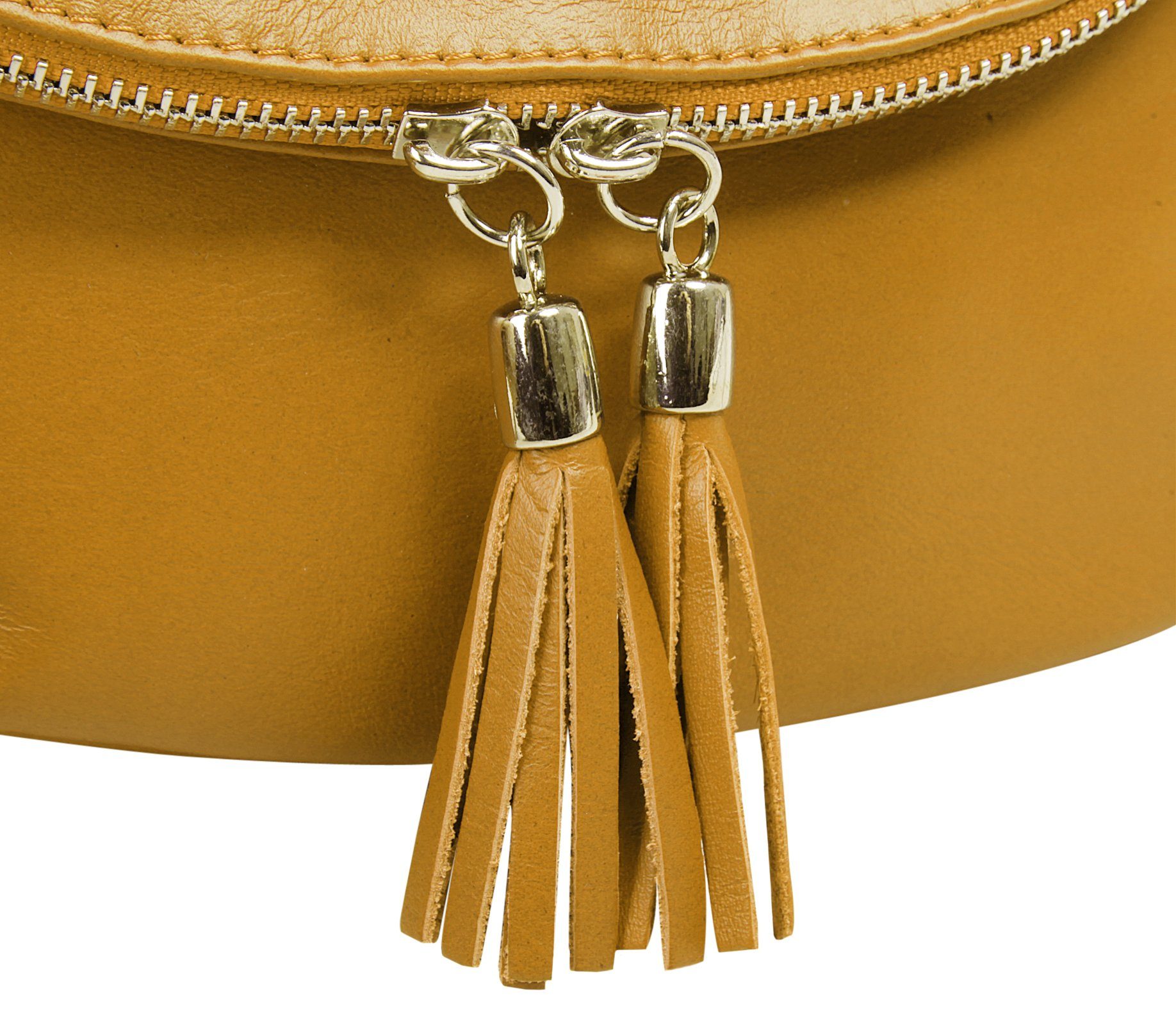 Samantha Look Schoudertas echt leer, made in italy