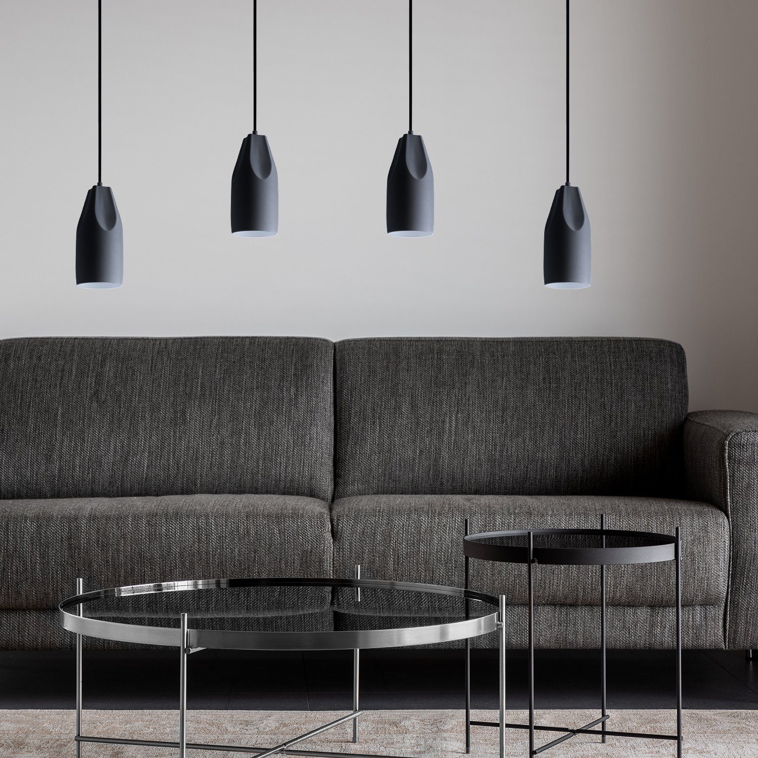Paco Home Hanglamp HURLEY I Hanglamp eetkamer keukenlamp hangend Eettafellamp binnenin in goudkleur