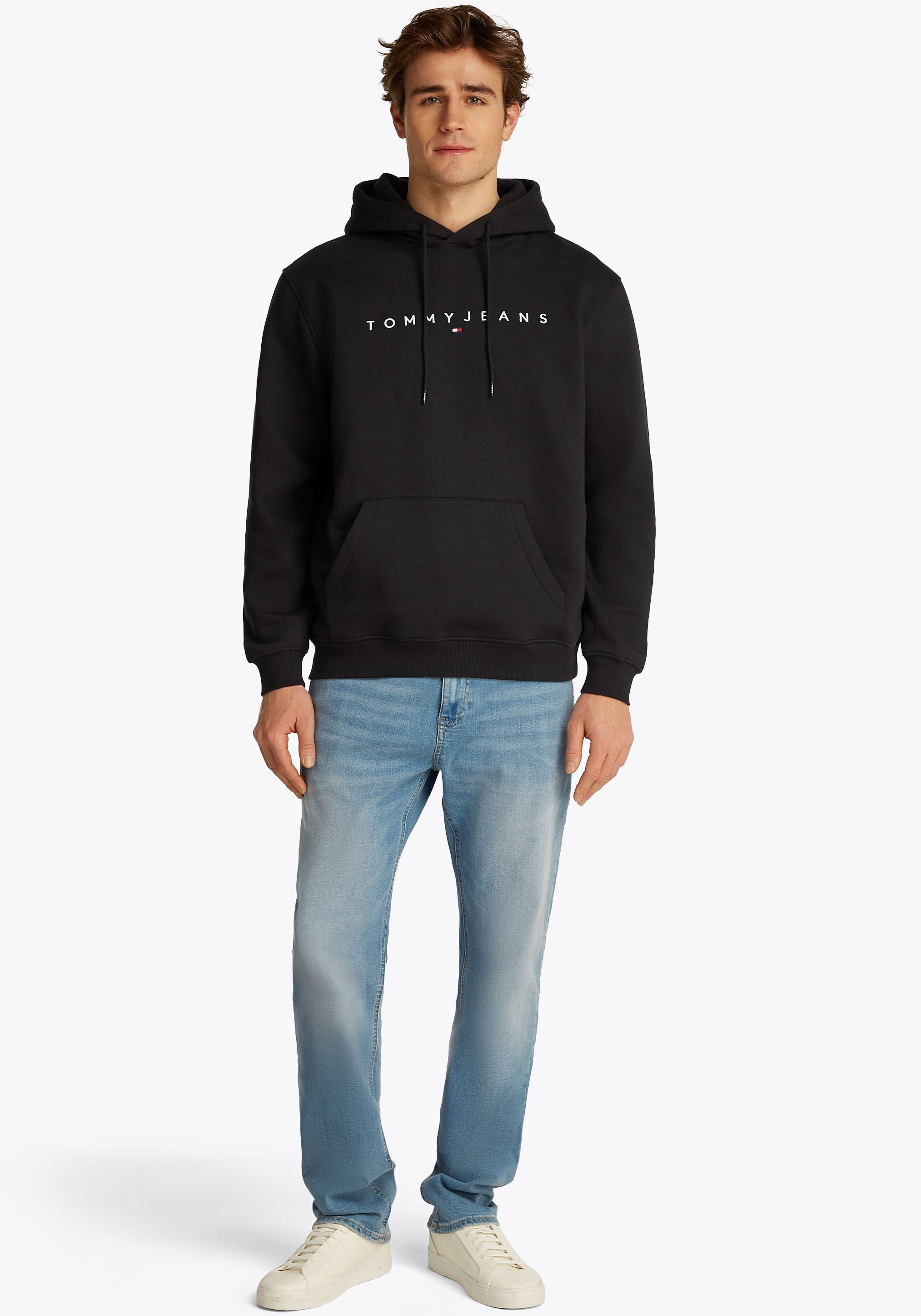 TOMMY JEANS Hoodie TJM REG LINEAR LOGO HOODIE EXT