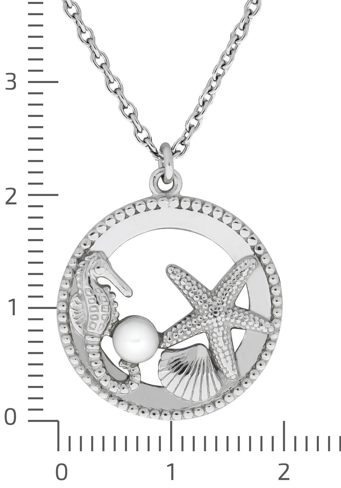 Firetti Ketting met hanger Sieraad cadeau zilver 925 halssieraad halsketting ankerkette maritiem
