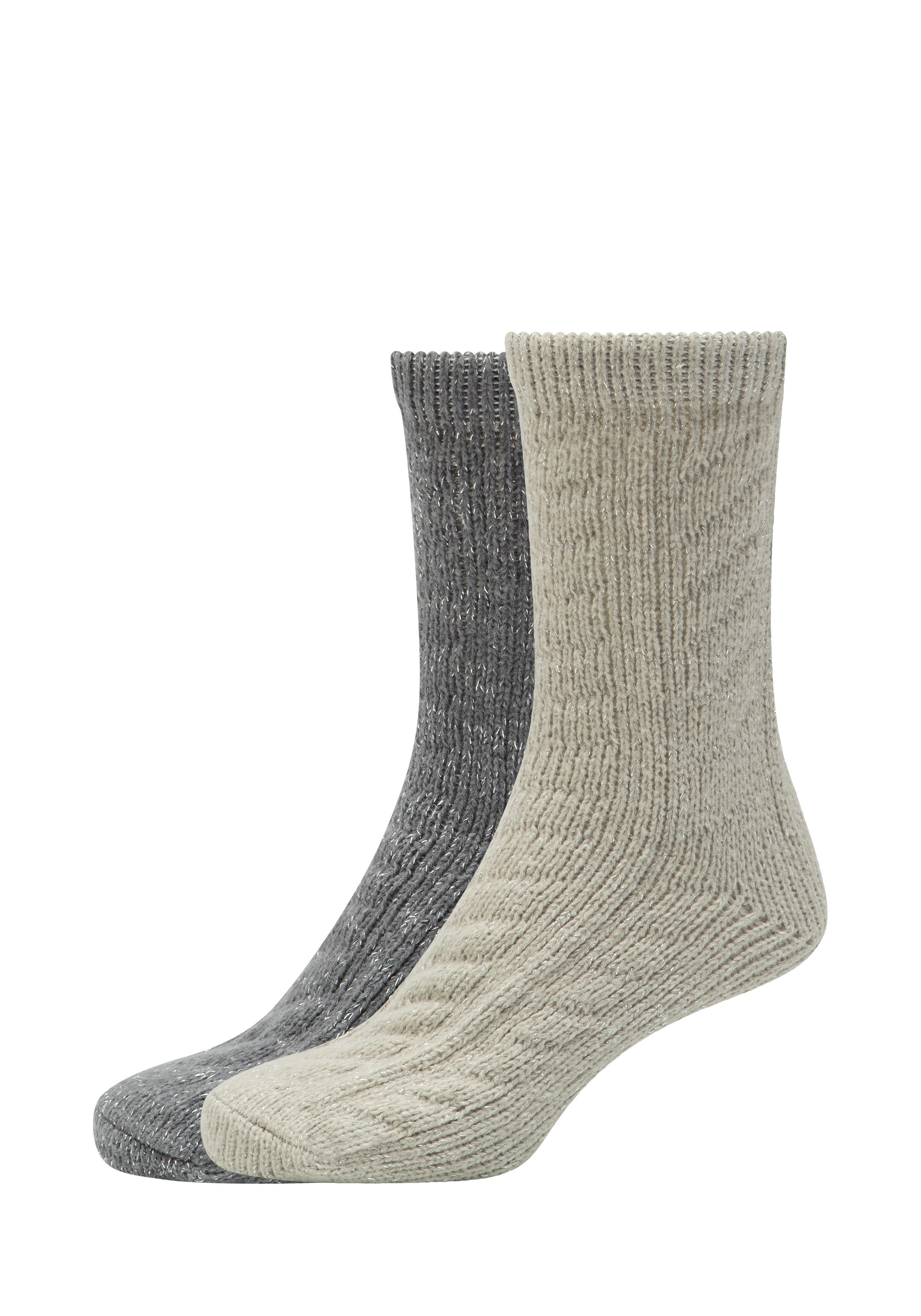 s.Oliver Sokken Warm & cozy met elastische taille (4 paar)