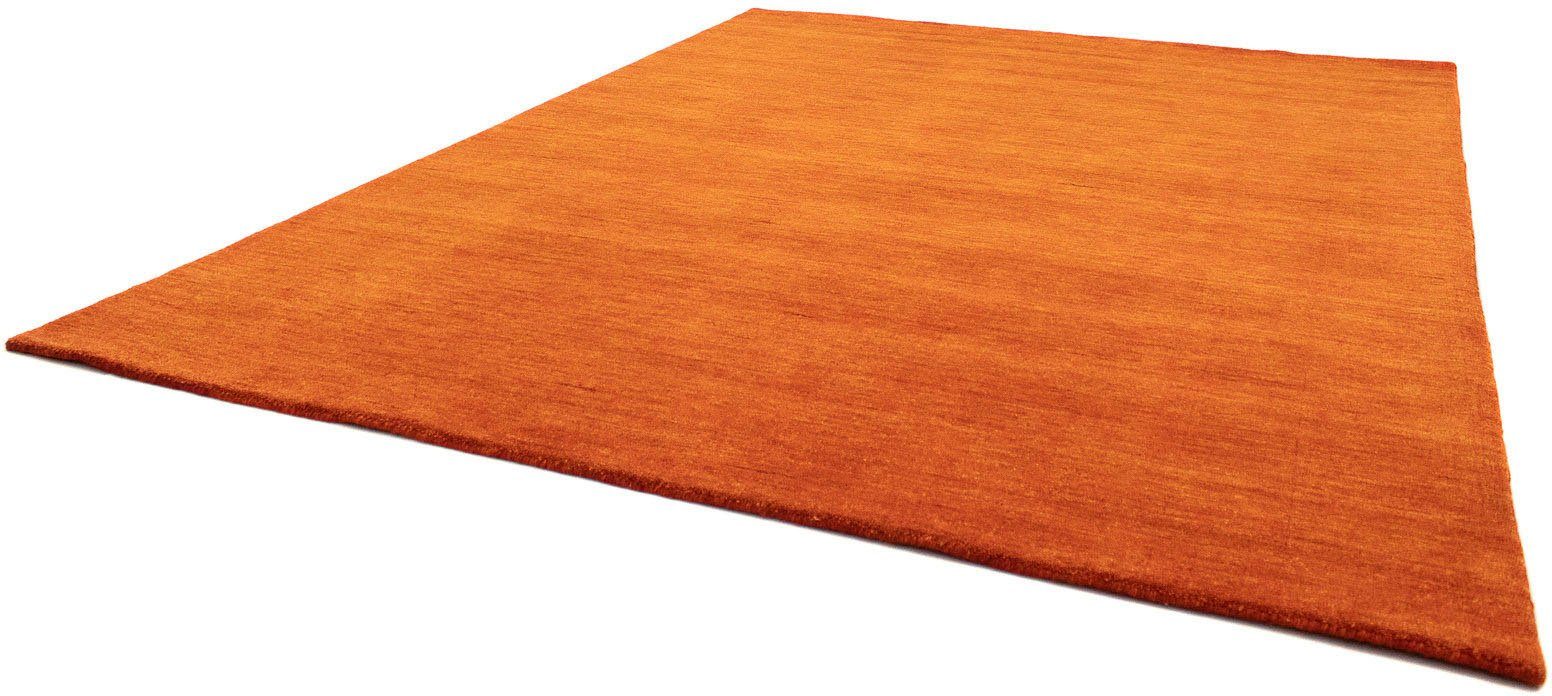 morgenland Wollen kleed Uni - Gabbeh tapijt - Softy Gabbeh look, uni kleuren, 100% wol, zeer zachte pool, woonkamer