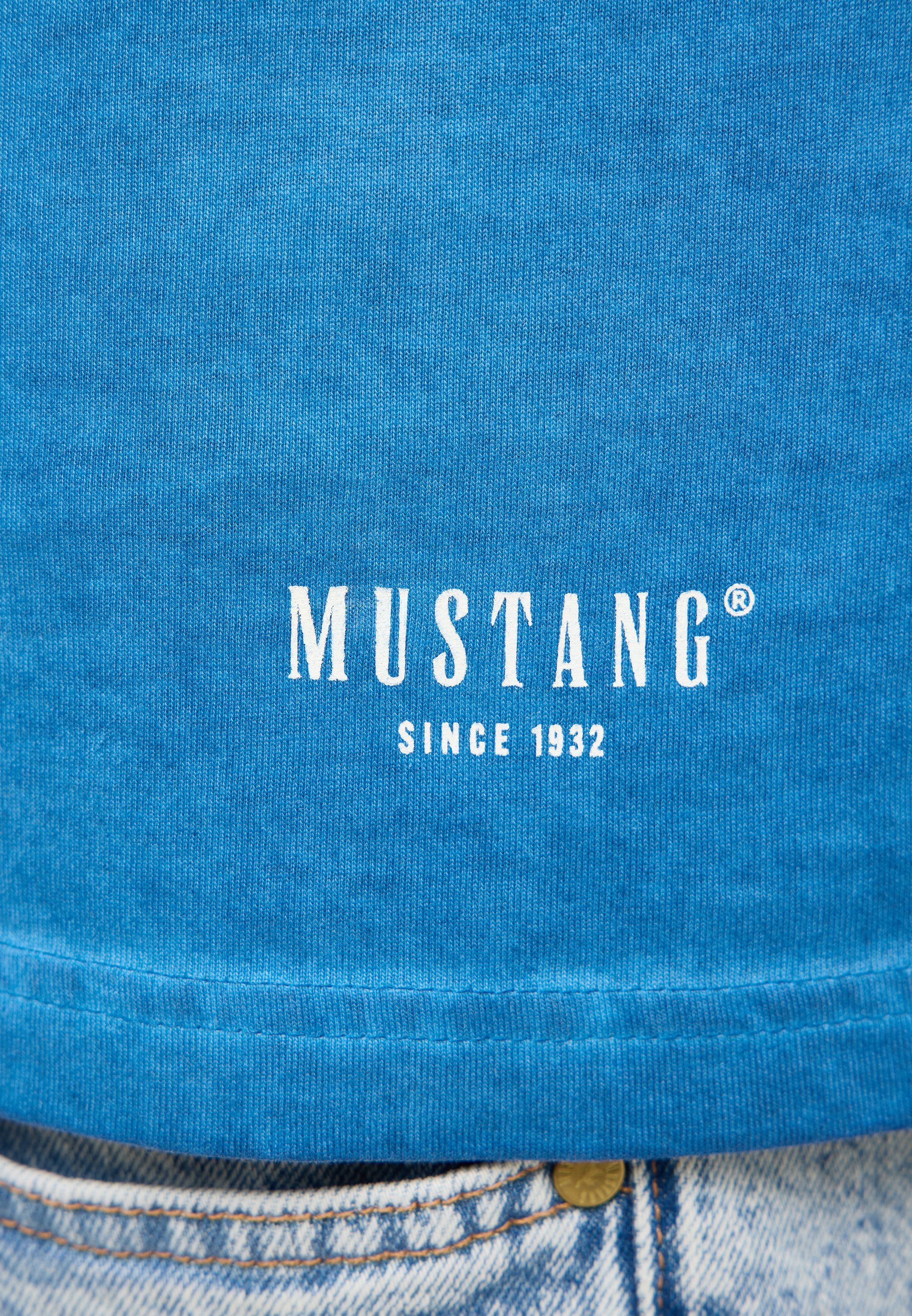 MUSTANG Shirt met korte mouwen Heren stijl Austin