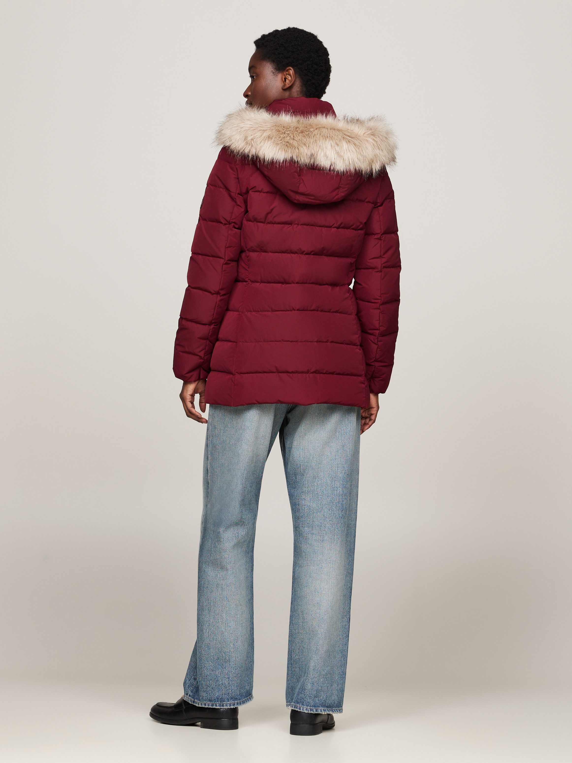 Tommy Hilfiger Gewatteerde jas met logopatch