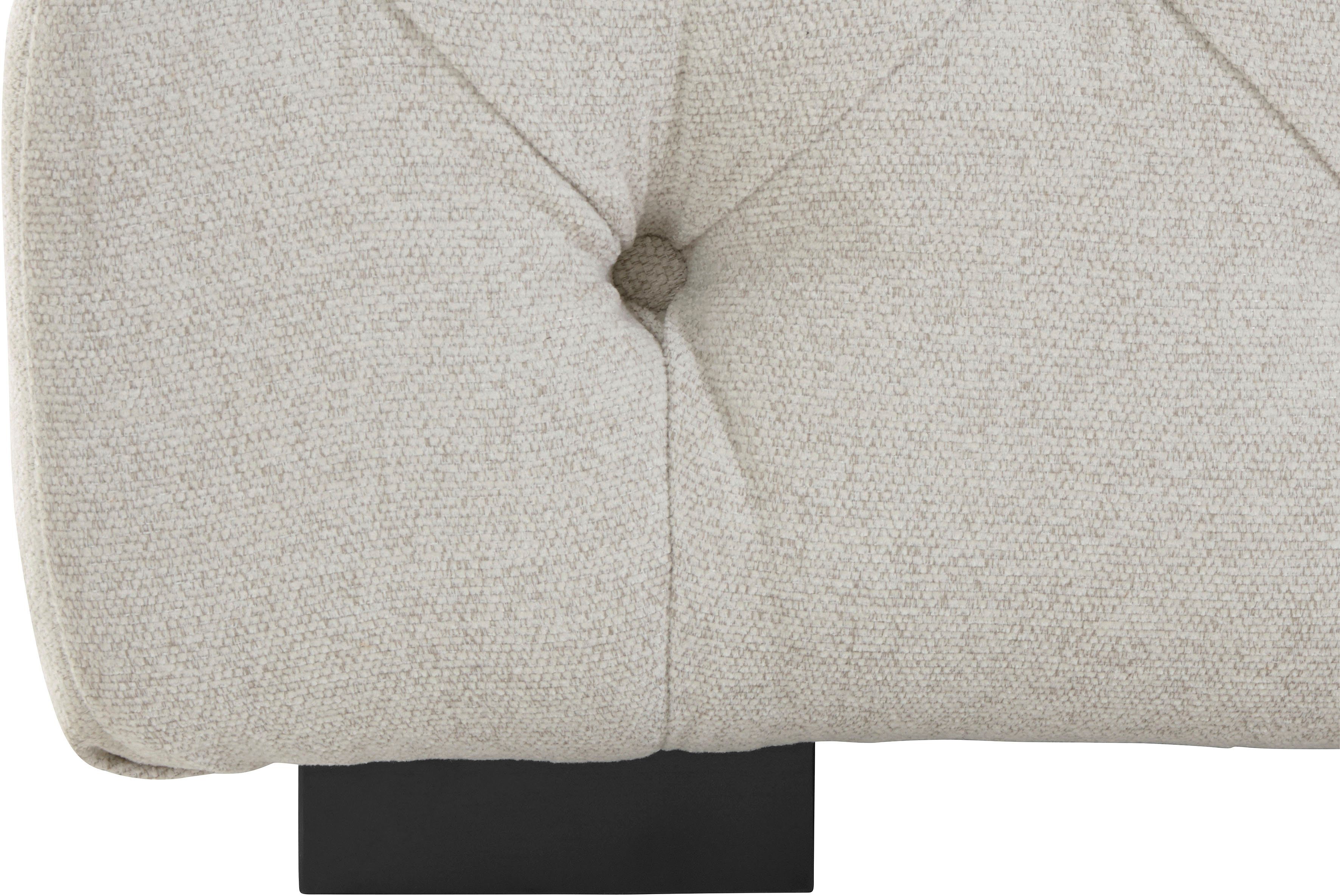 Home affaire Hocker Kalina met klassieke chesterfield-capitonnage