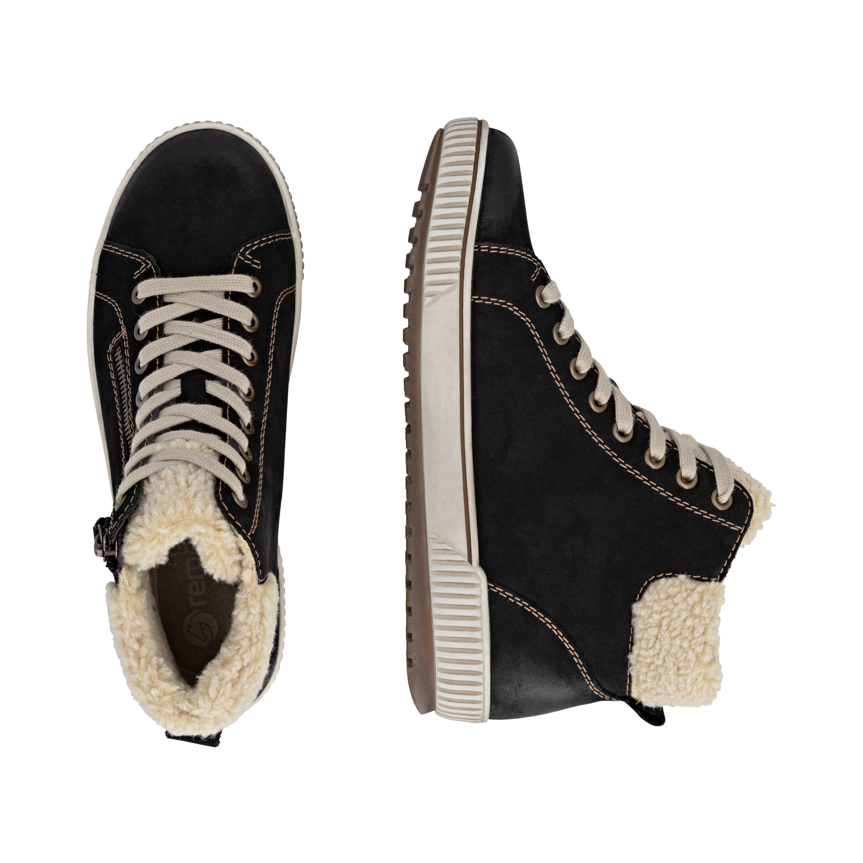 Remonte Winterlaarzen Veterboots, enkellaars, casual boots met Tex-uitvoering