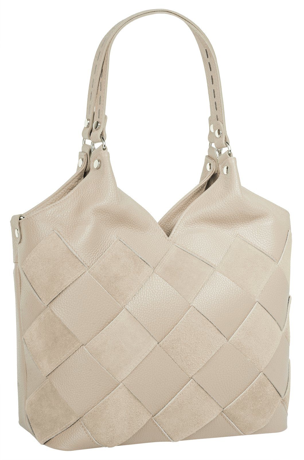 Samantha Look Shopper echt leer, made in italy