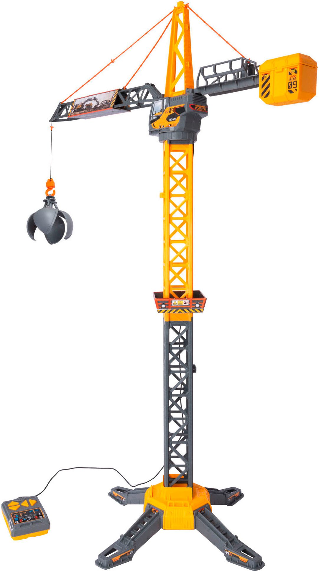 Dickie Toys Radiografisch bestuurbare kraan Mighty Crane