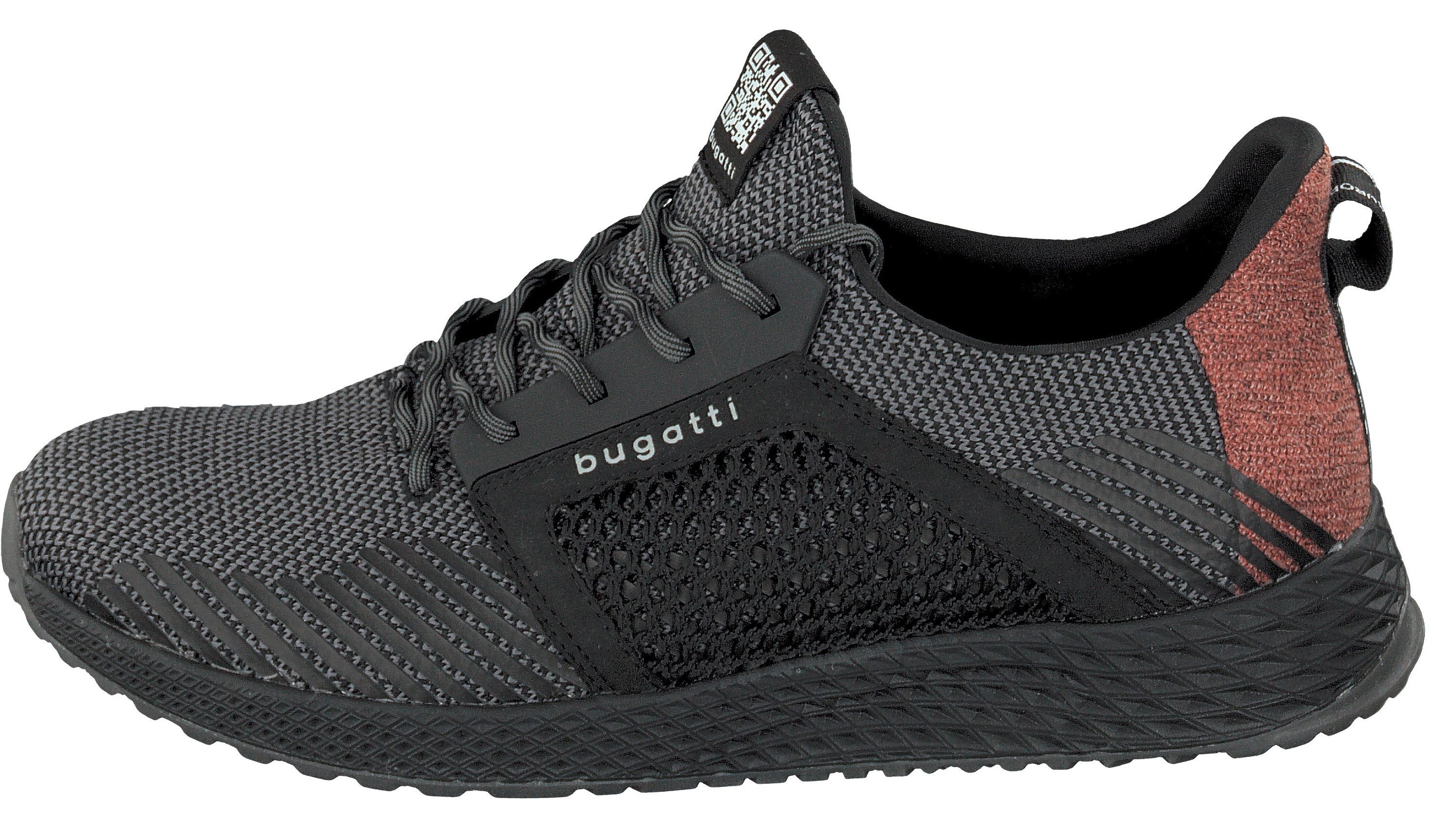 Bugatti Sneakers met sleehak