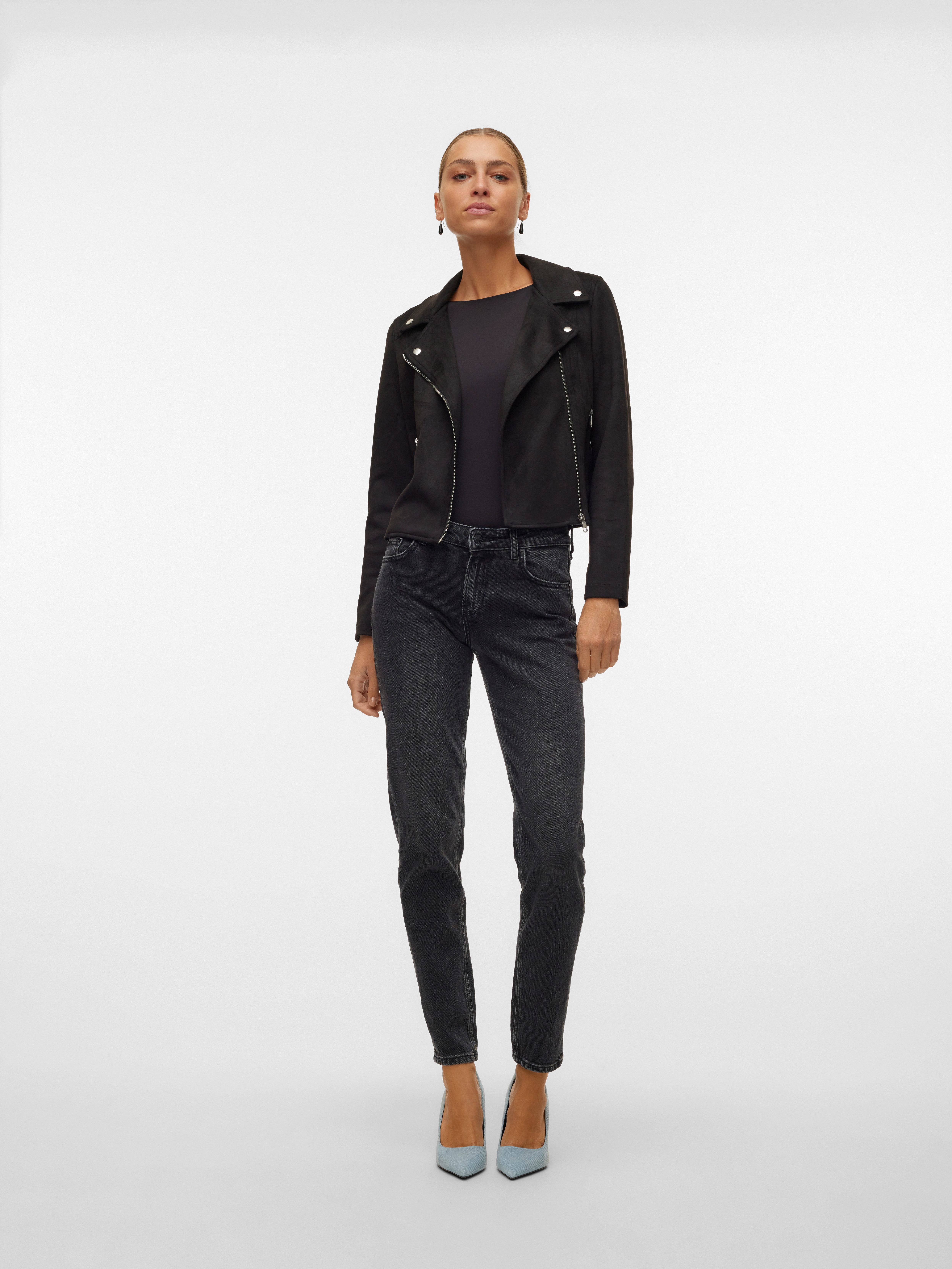 Vero Moda Imitatieleren jack VMJOSE SHORT FAUX SUEDE JACKET NOOS