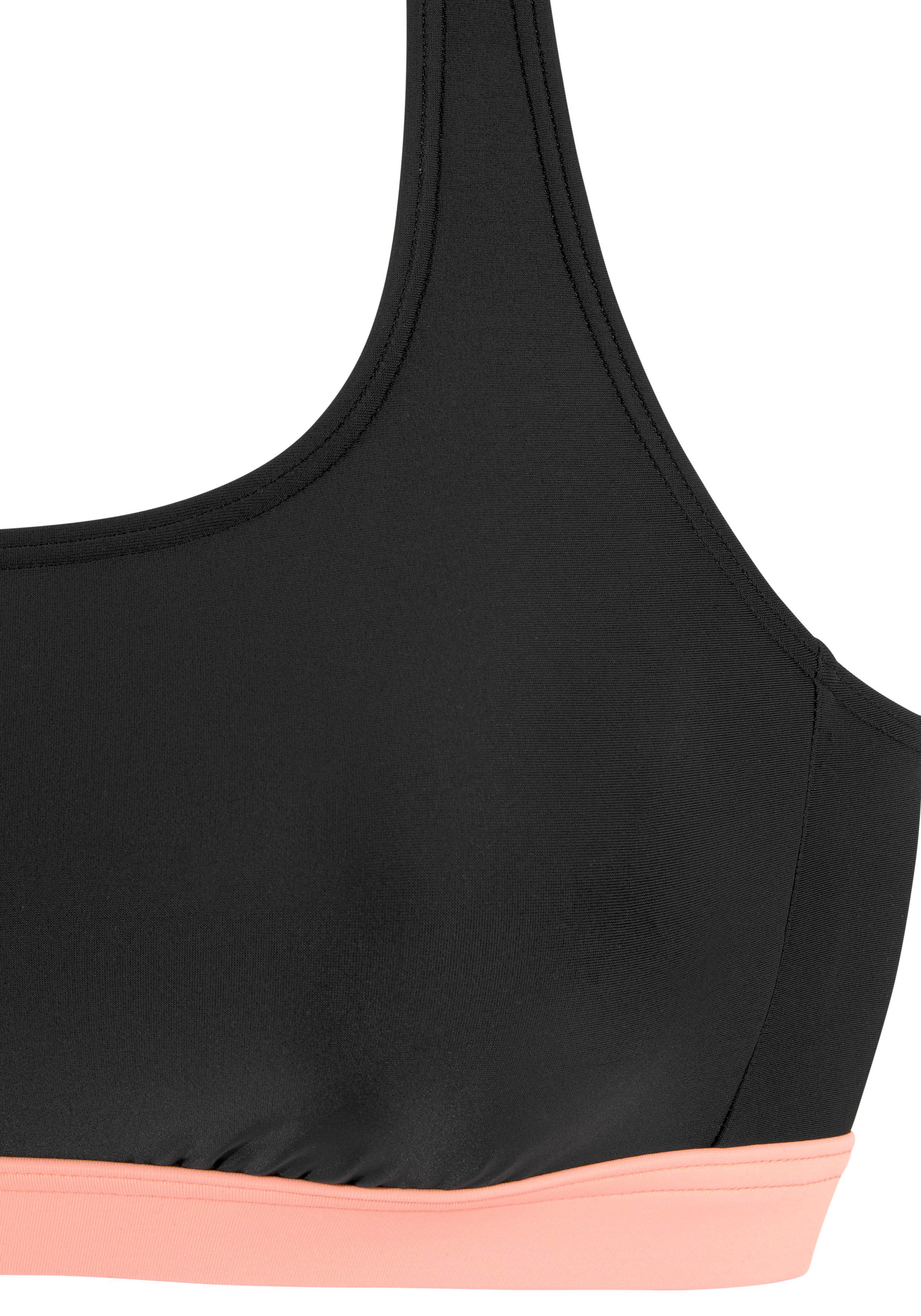 active by Lascana Bustierbikinitop Janni met contrastkleurige details