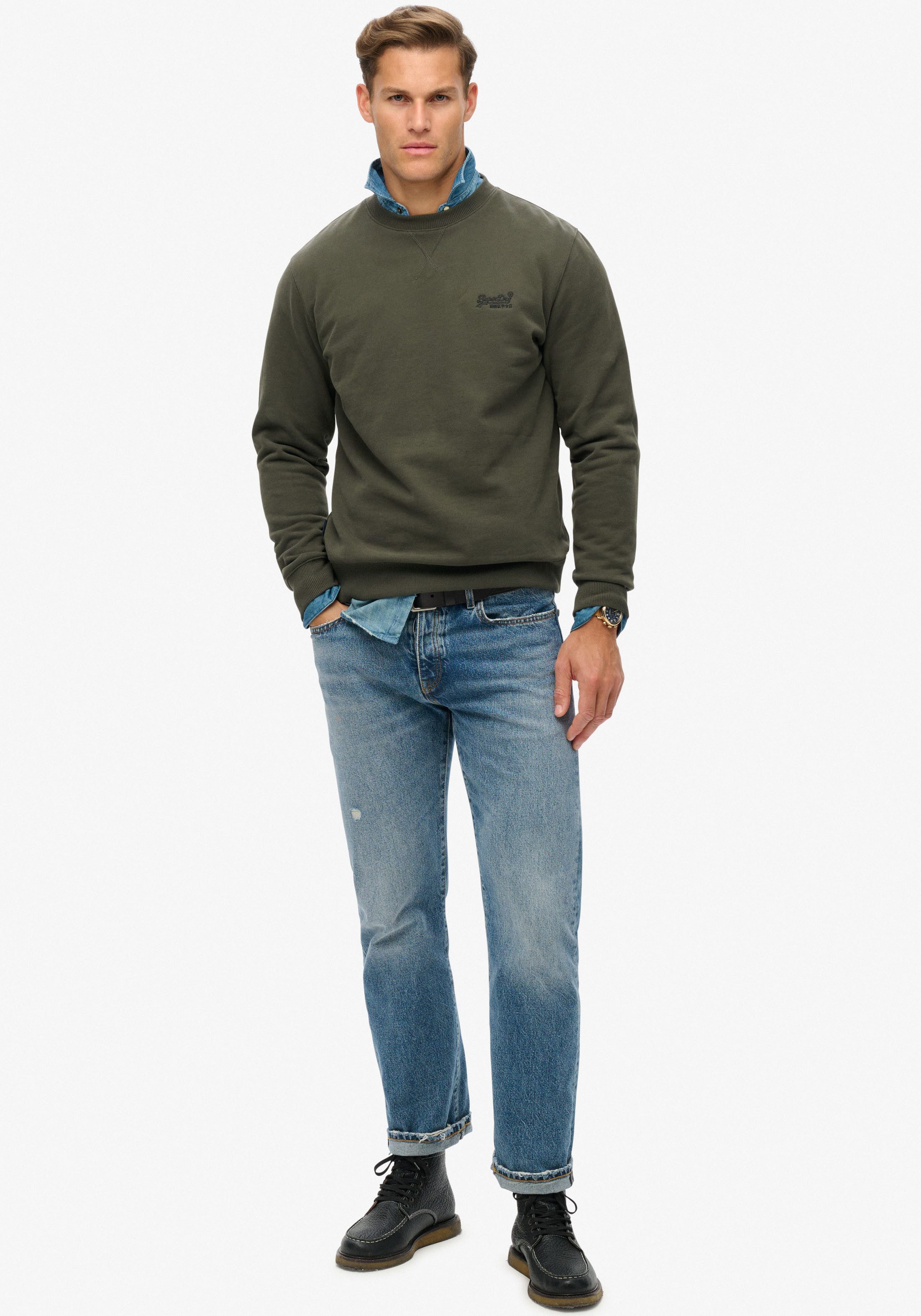 Superdry Sweatshirt ESSENTIAL LOGO CREW SWEATSHIRT