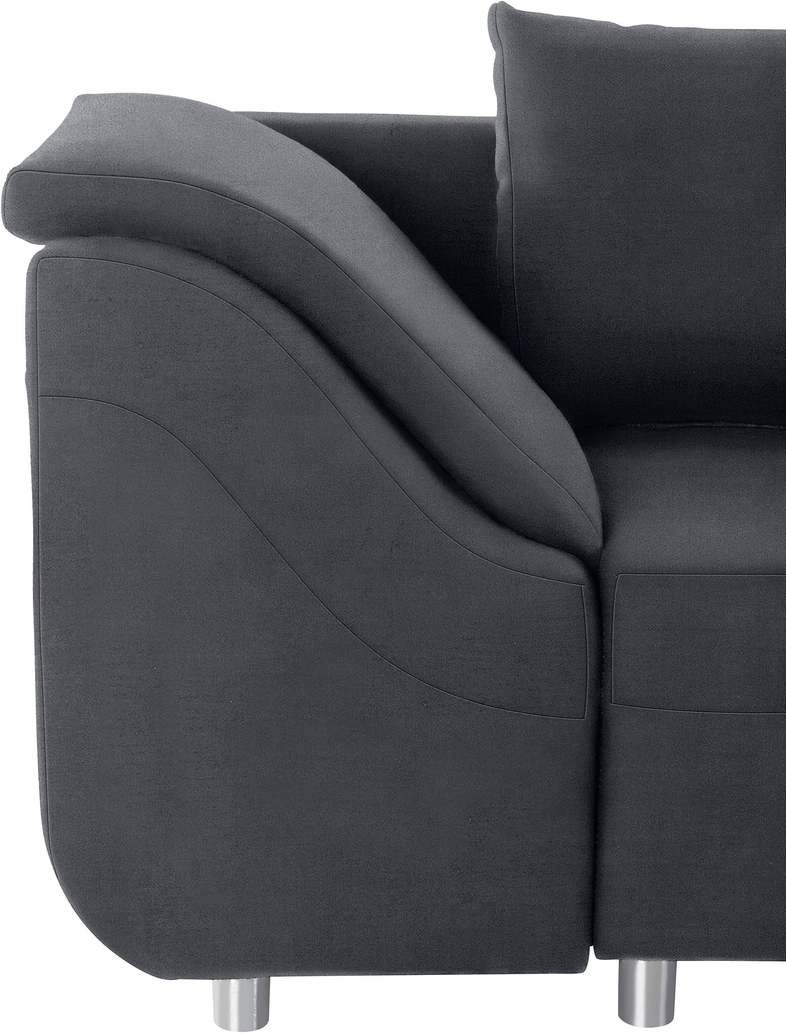 COLLECTION AB Hoekbank Sally L-vorm met en zonder slaapfunctie, inclusief losse rug- en sierkussens