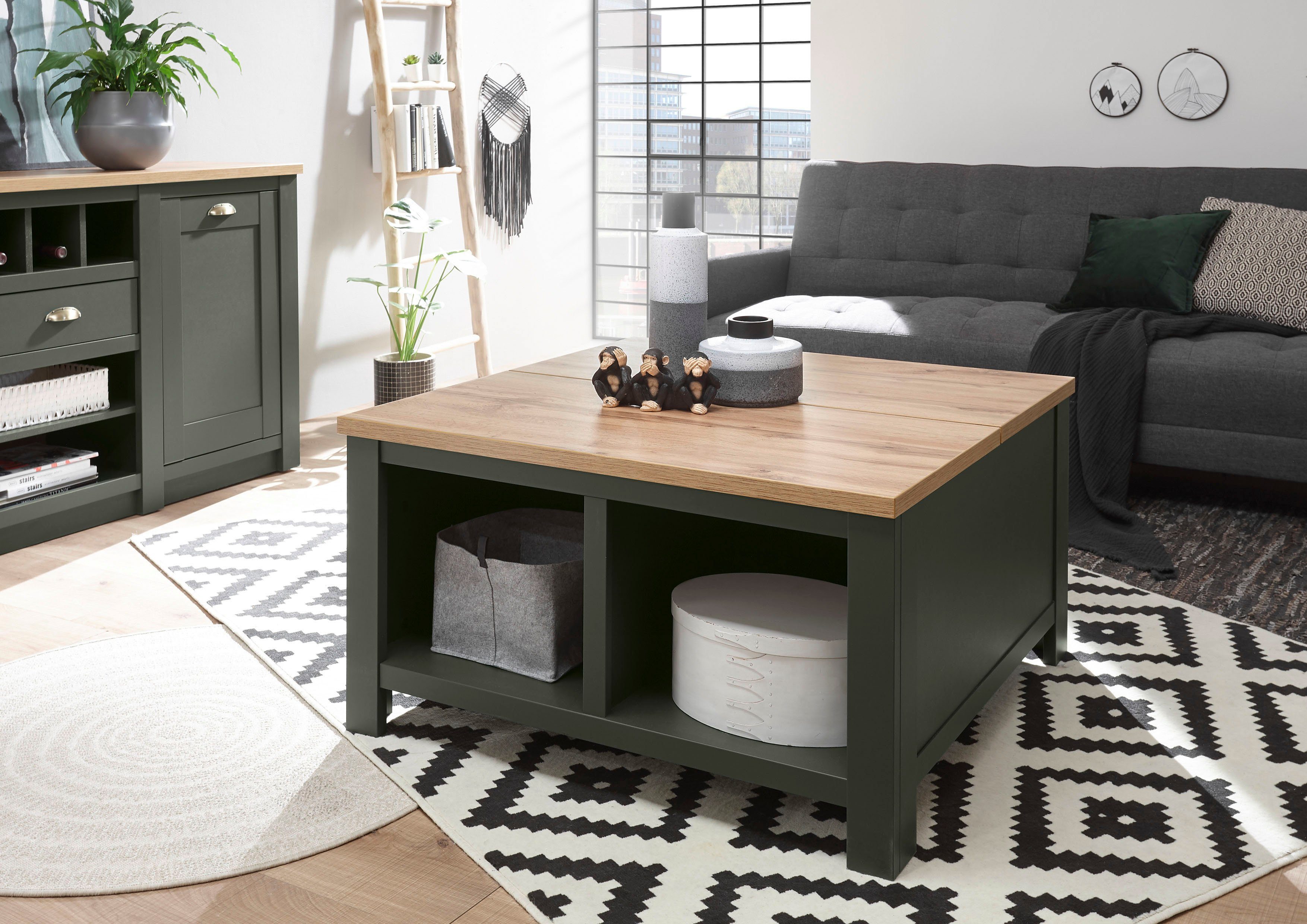 Home affaire Salontafel CAMBRIDGE Breedte ca. 93 cm