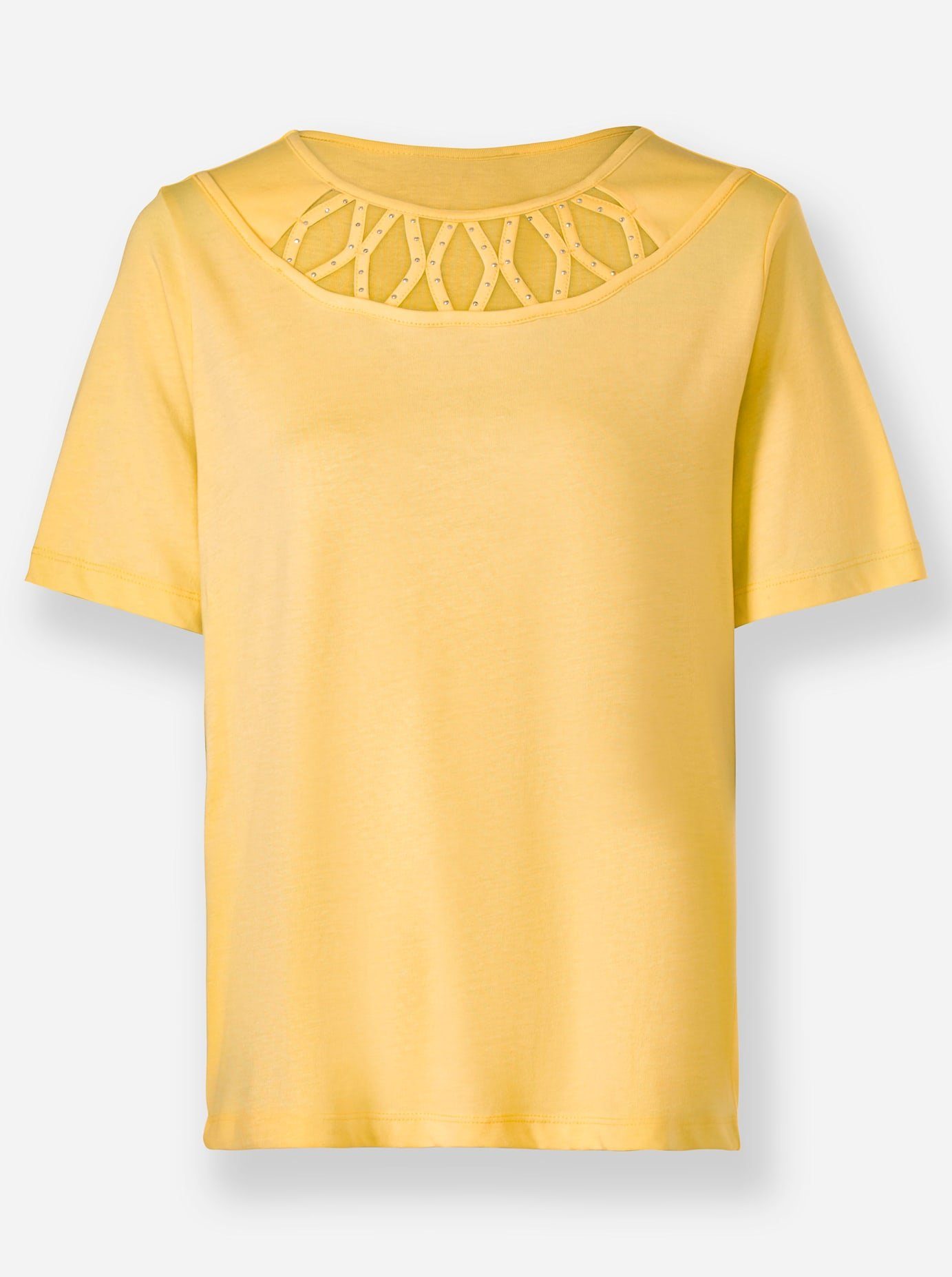 Lady Shirt met ronde hals Shirt (1-delig)