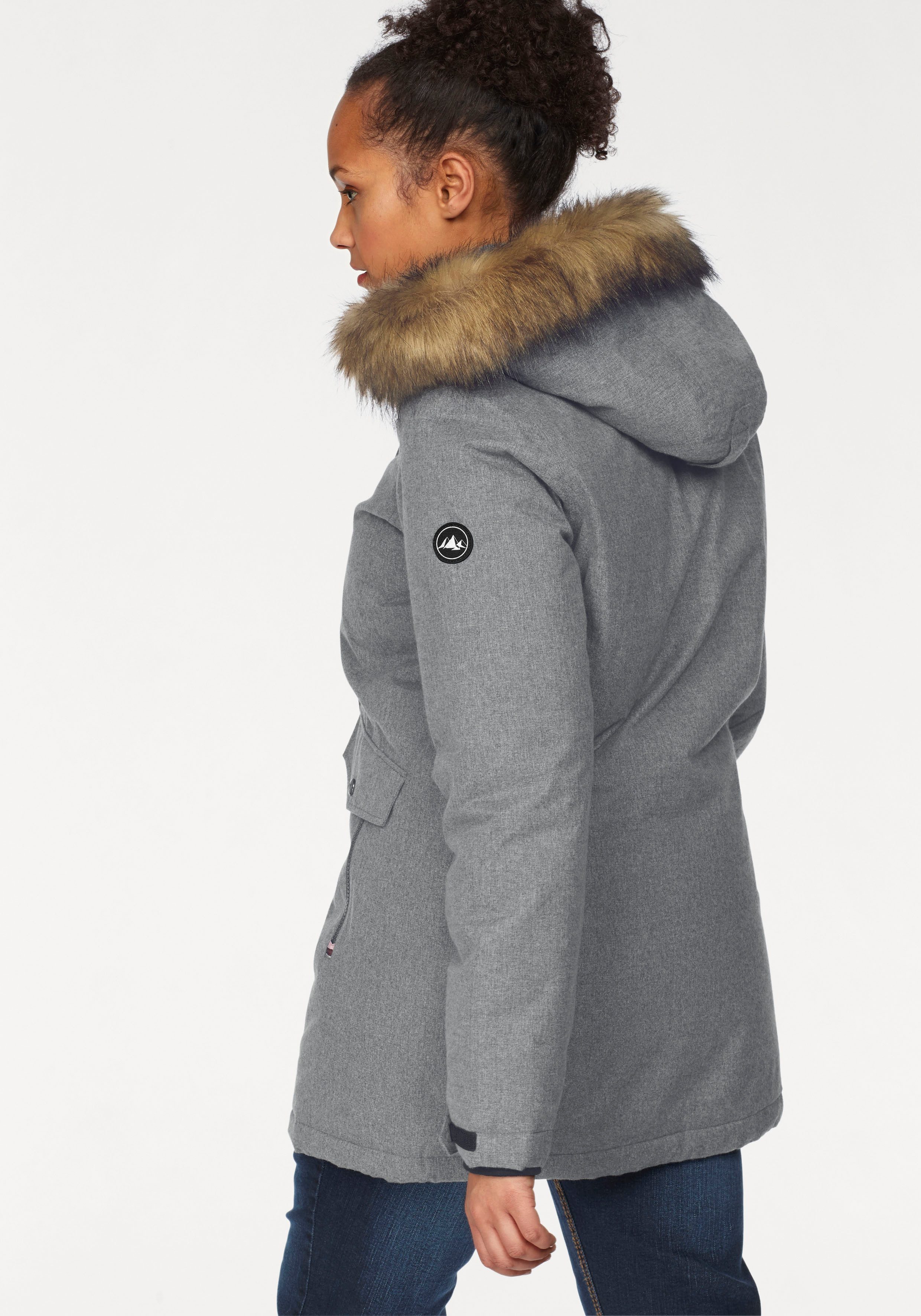 Polarino Functionele parka Waterafstotend, winddicht en ademend
