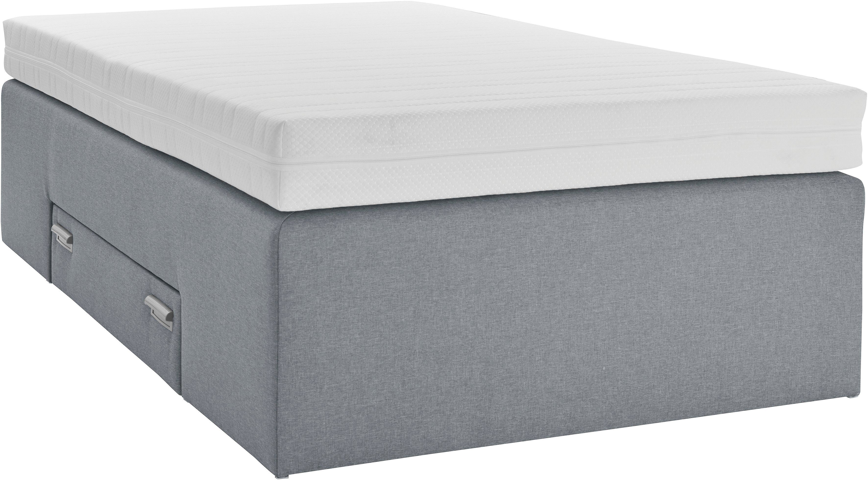 Westfalia Polsterbetten Boxspring met geïntegreerde lade, vrij plaatsbaar