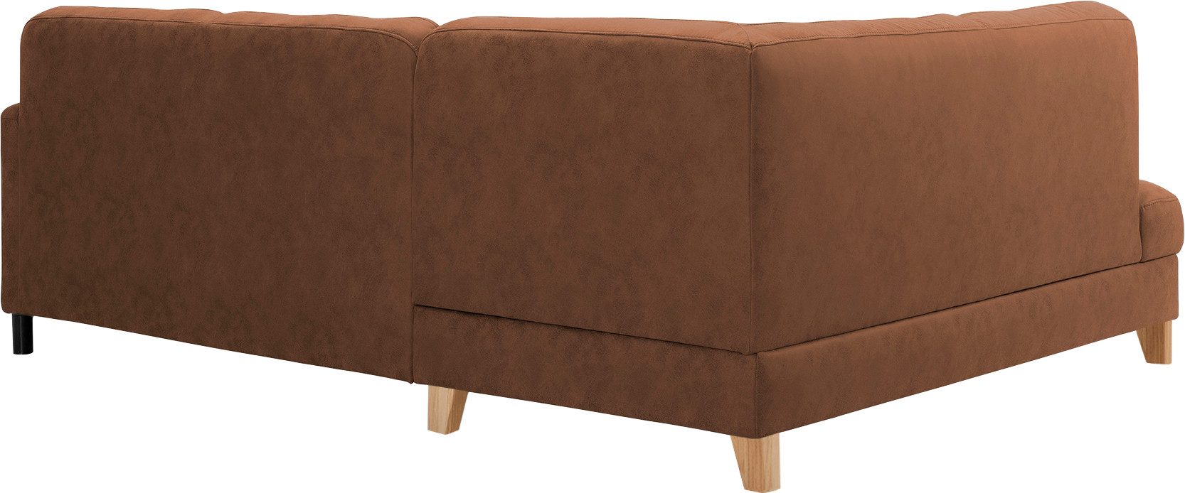 exxpo - sofa fashion Hoekbank Elio, compact en comfortabel, handig, tijdloos design, L-vorm