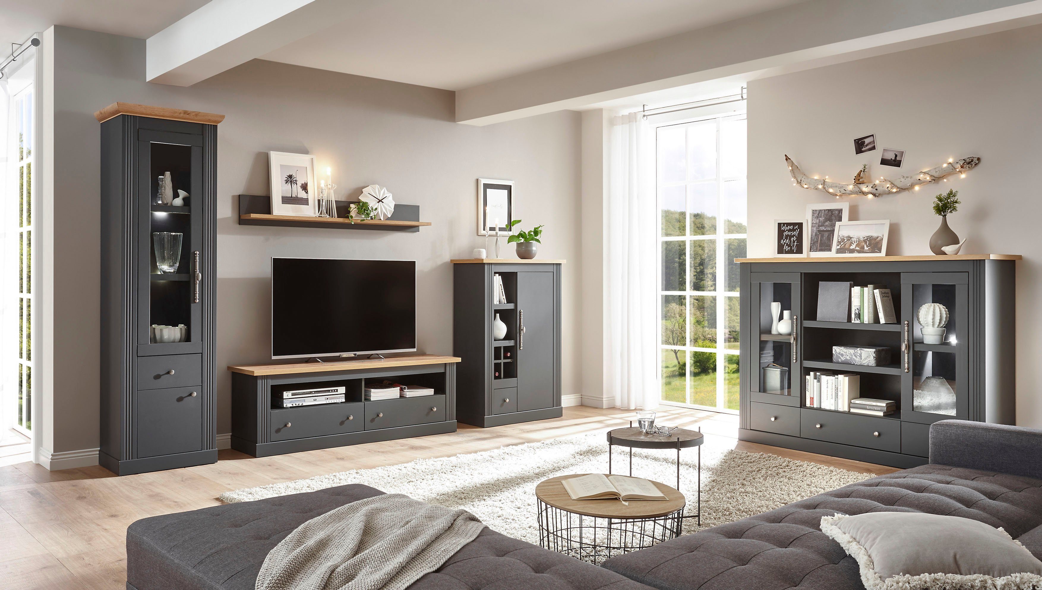 Home affaire Highboard Westminster BESTSELLER! in trendy landelijke look