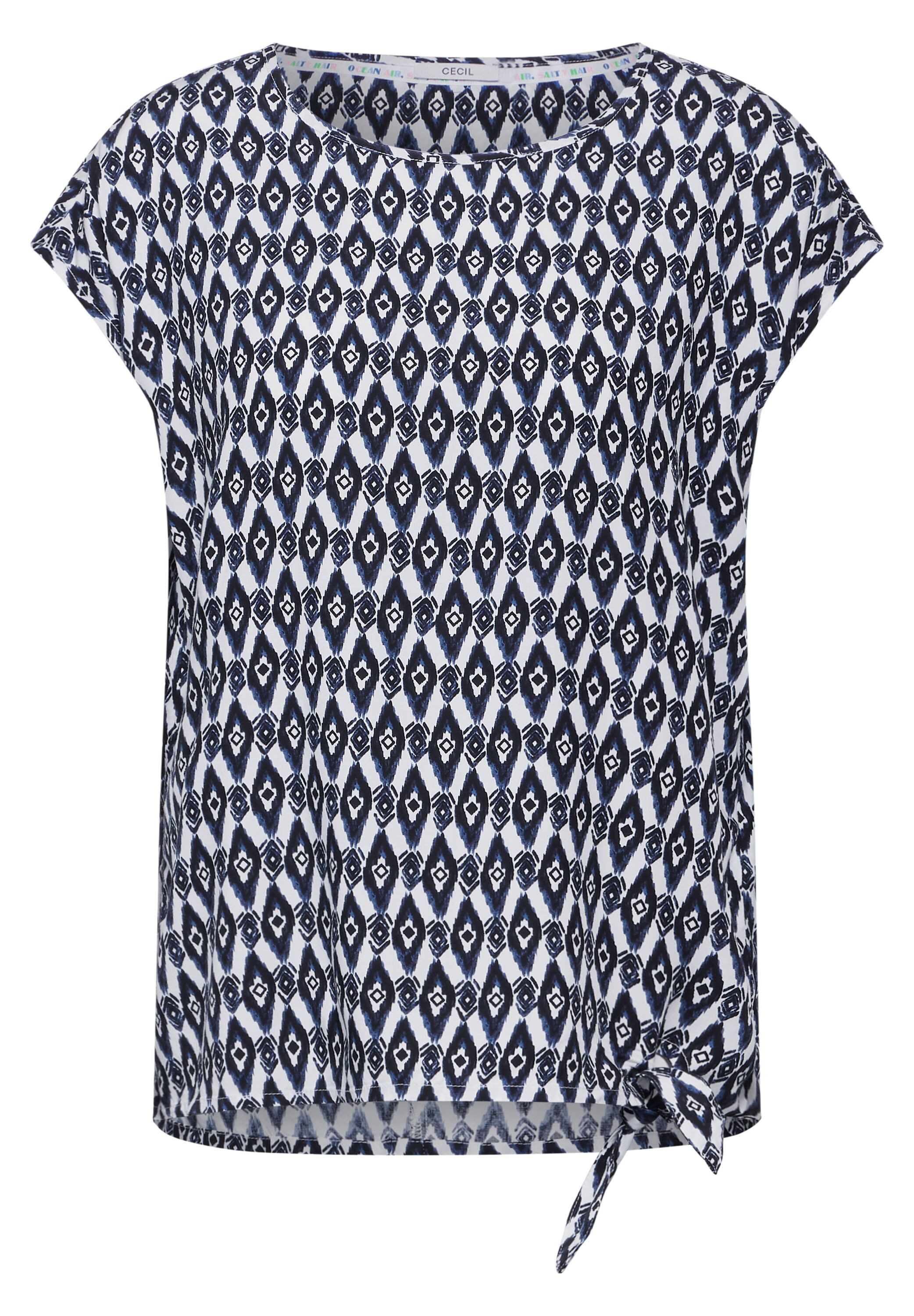 Cecil Blouse met korte mouwen met print all-over