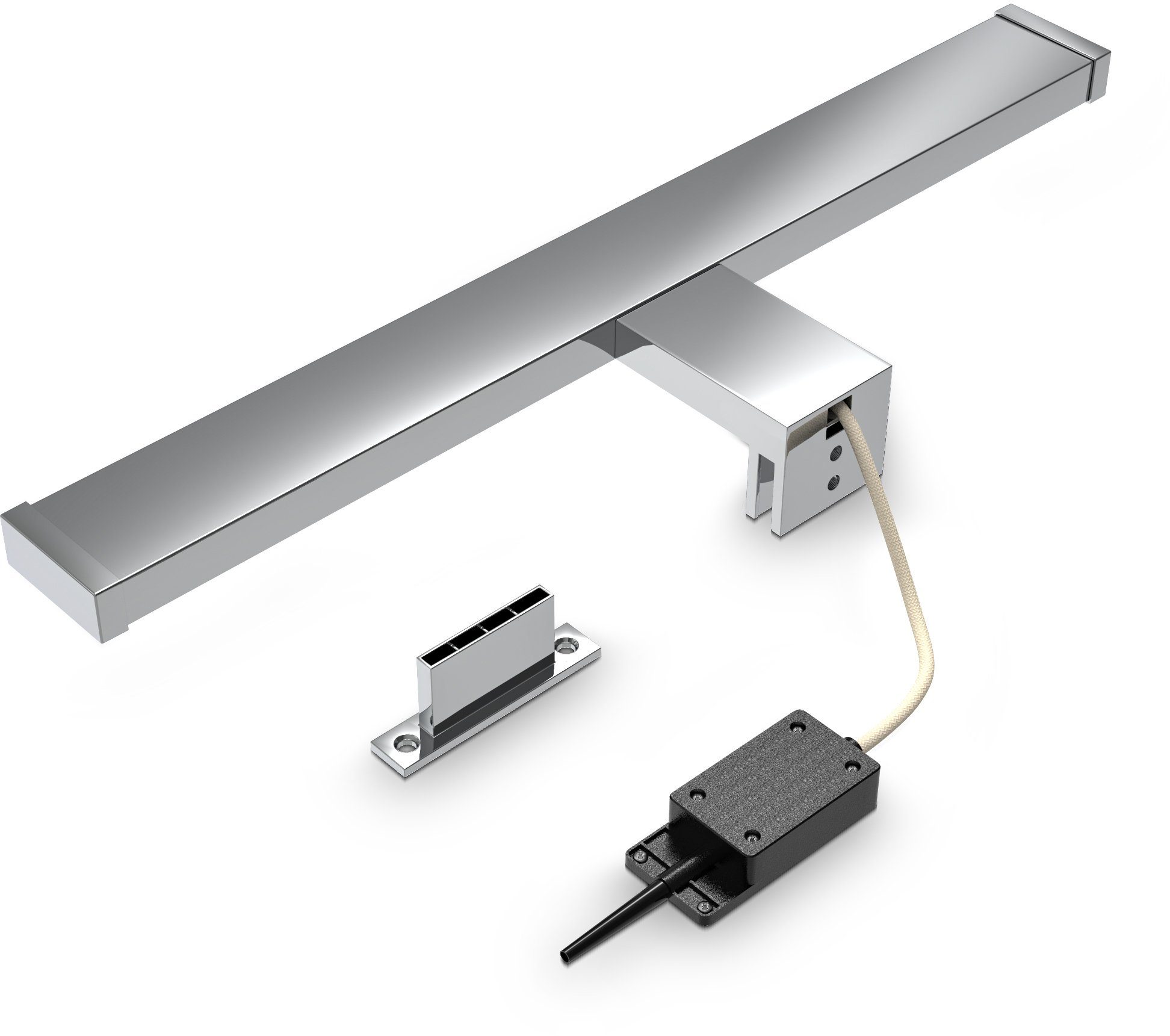 B.K.Licht Spiegellamp Spiegel lamp, badlamp, make-up licht, neutraal-wit, 600 lumen, IP44