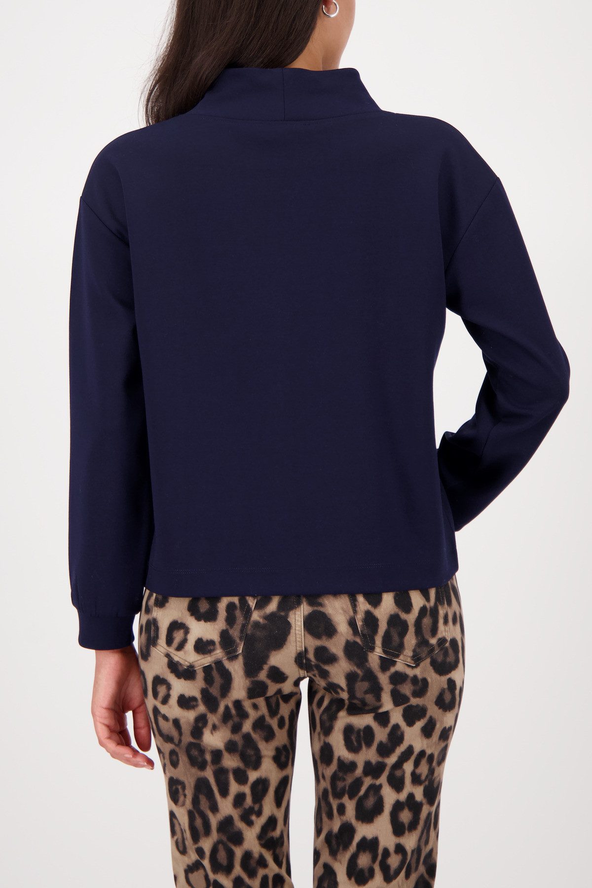 Monari Sweatshirt met sieraaddetail
