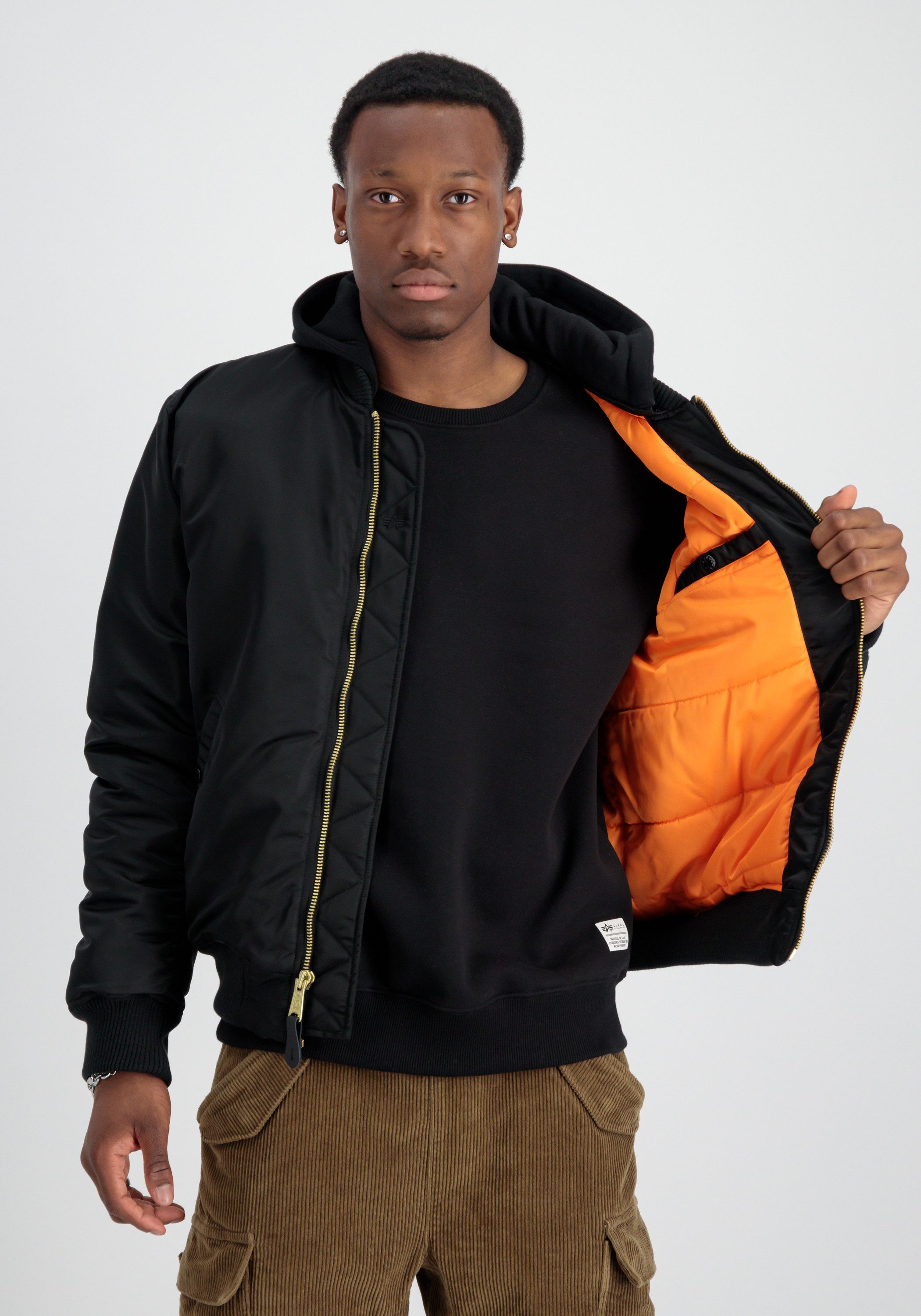 Alpha Industries Bomberjack Alpha Industries Mannen - Bomberjacks MA-1 Zip Kap Achter EMB
