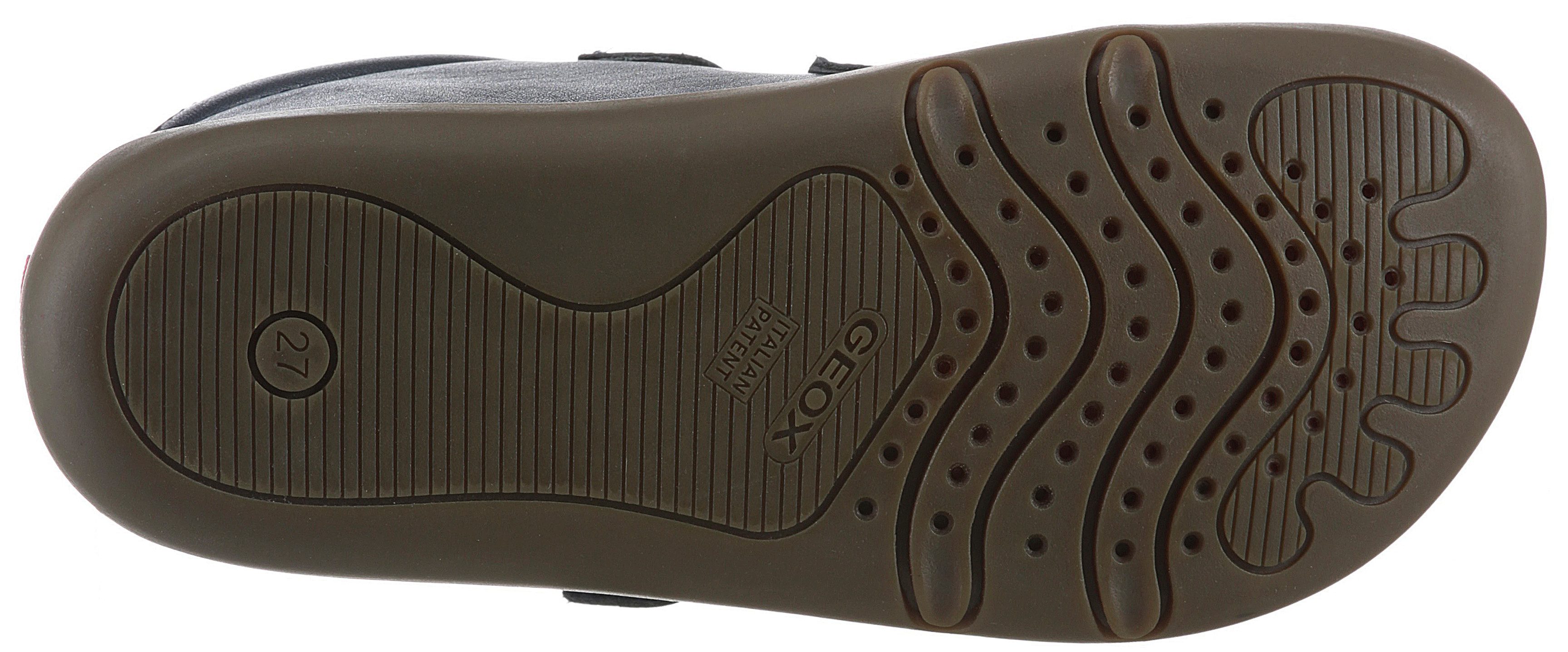 Geox Babyschoentjes B STEPPIEUP BOY A Klittenbandschoen, blote voeten schoen, babyschoen met klittenband