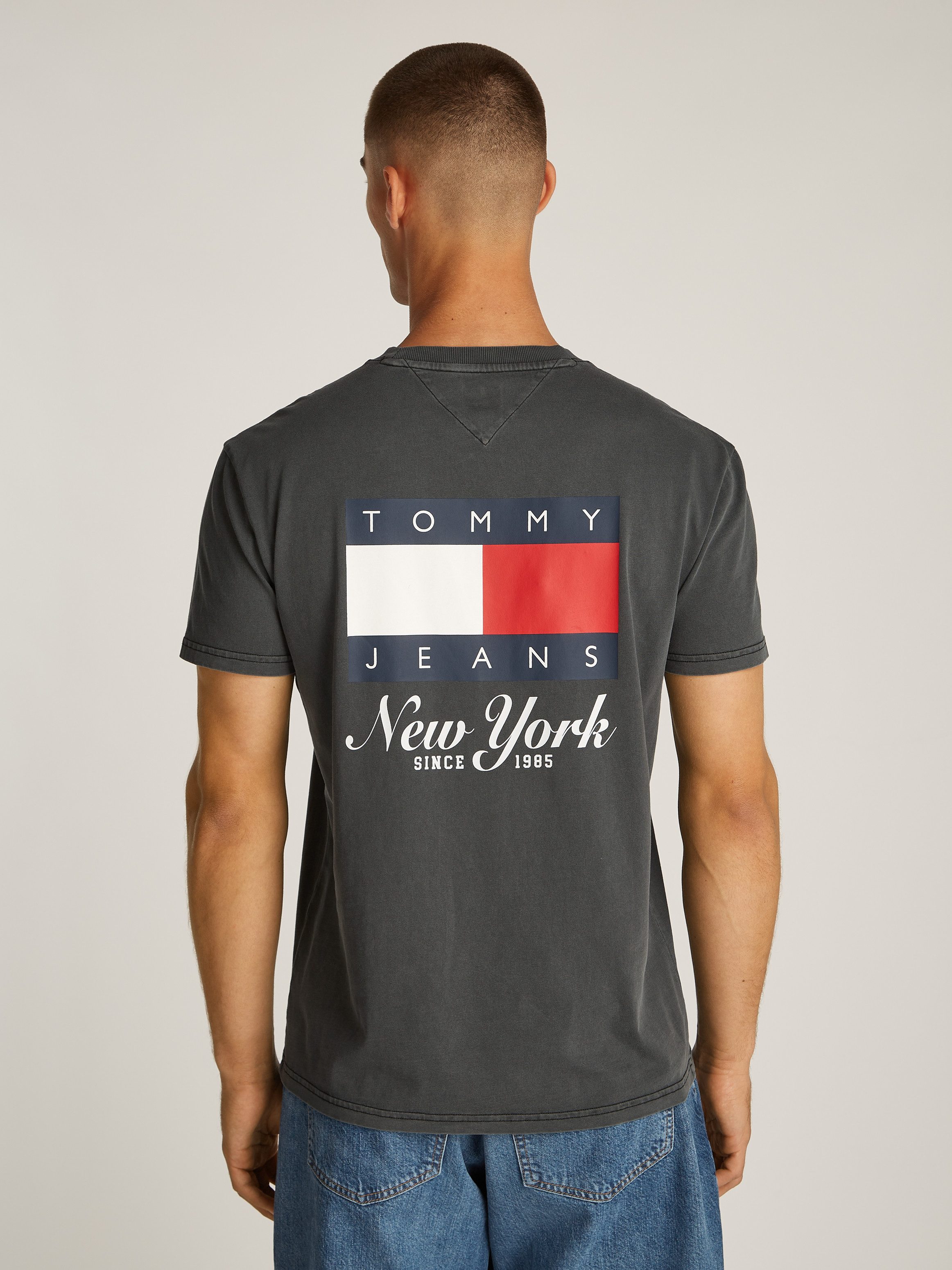 TOMMY JEANS T-shirt TJM REG HERITAGE FLAG TEE EXT