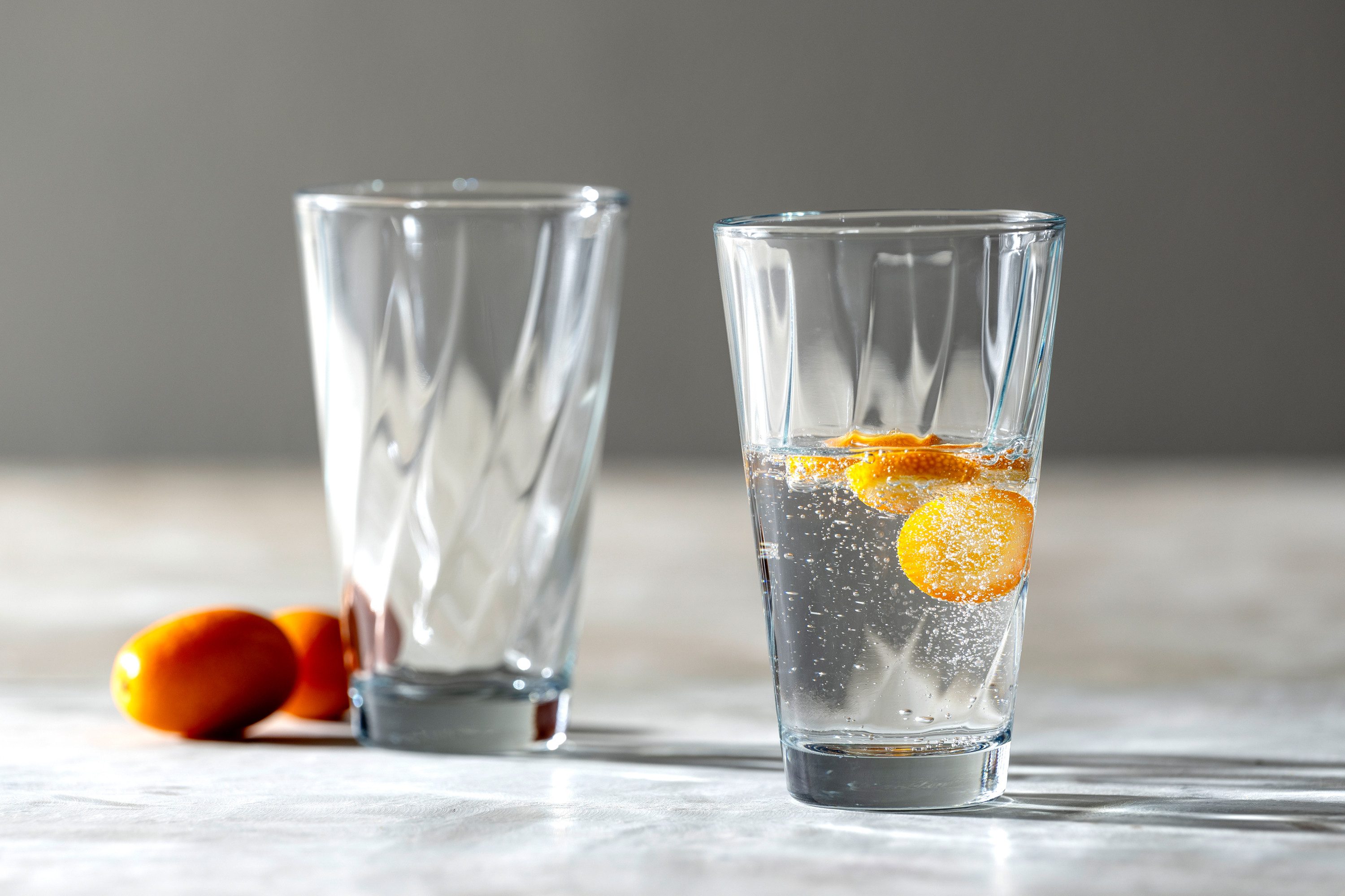 LEONARDO Glazenset Drinkglas, TWIST, 300 ml, 6-delig set Longdrinkbekers, vaatwasmachinebestendig (set, 6-delig)