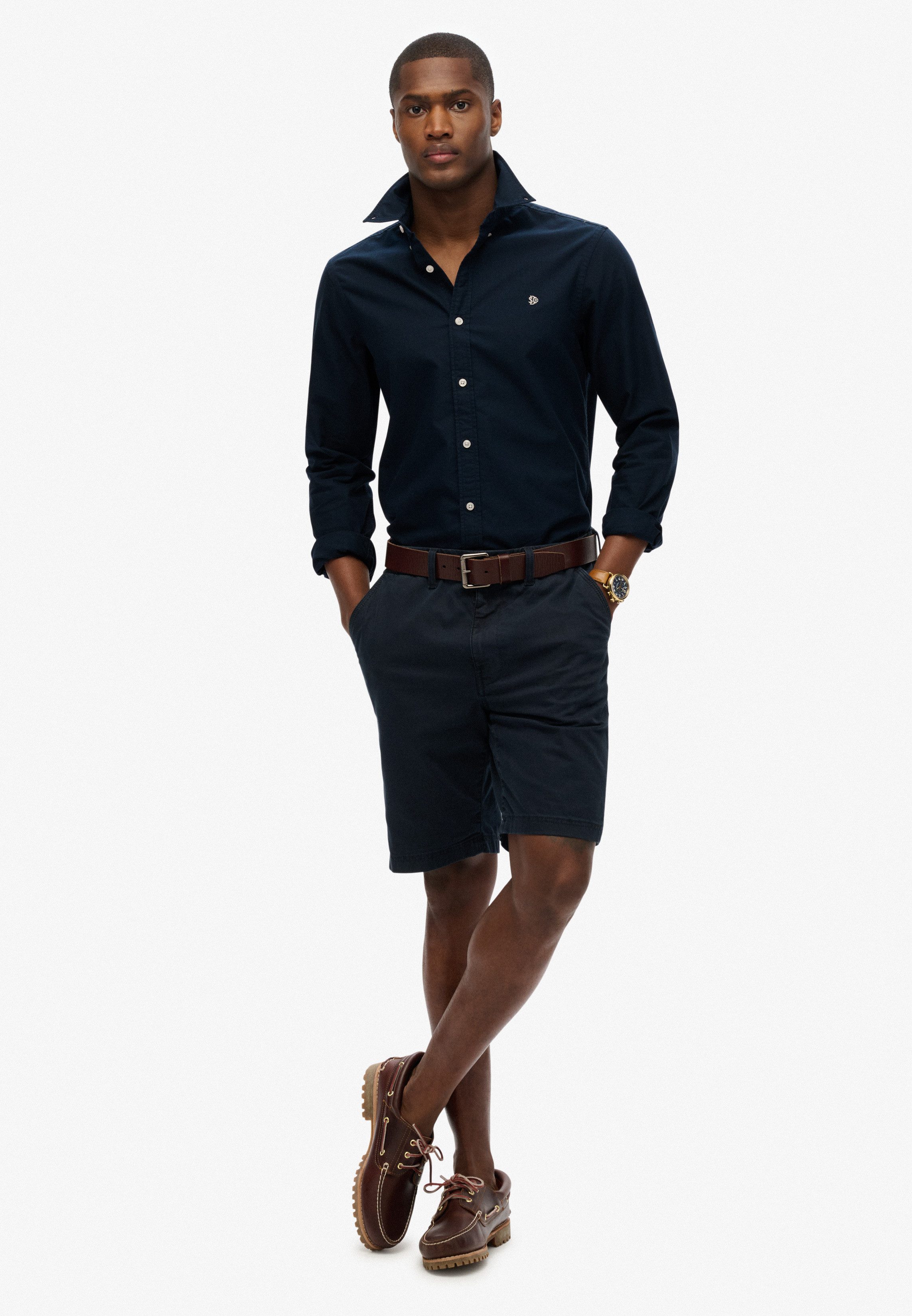 Superdry Overhemd met lange mouwen CLASSIC OXFORD L/S SHIRT