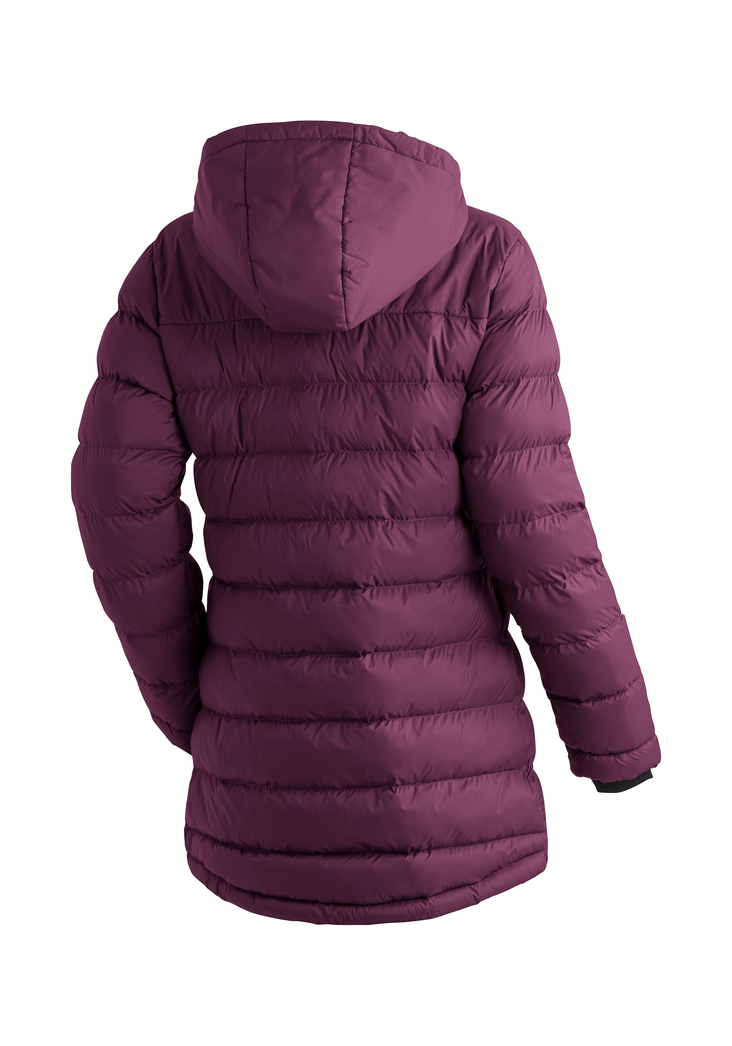 Maier Sports Functionele jas Lomnica Coat W Dames mantel licht Primaloft materiaal 3 ritszakken en capuchon