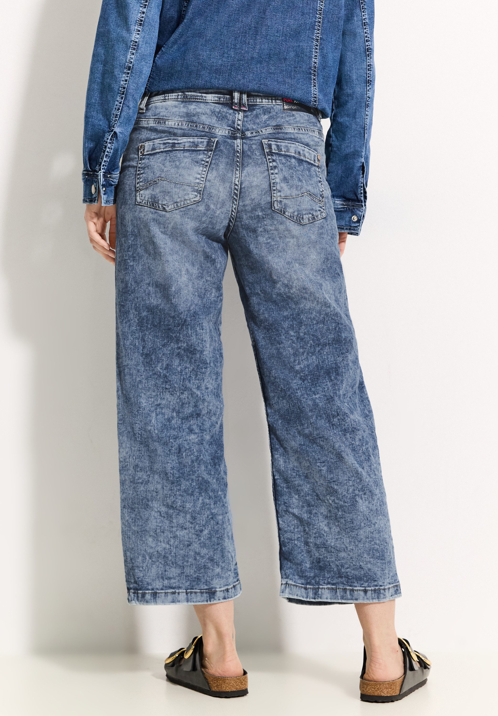 Cecil Loose fit jeans Style Neele in five-pocketsstijl