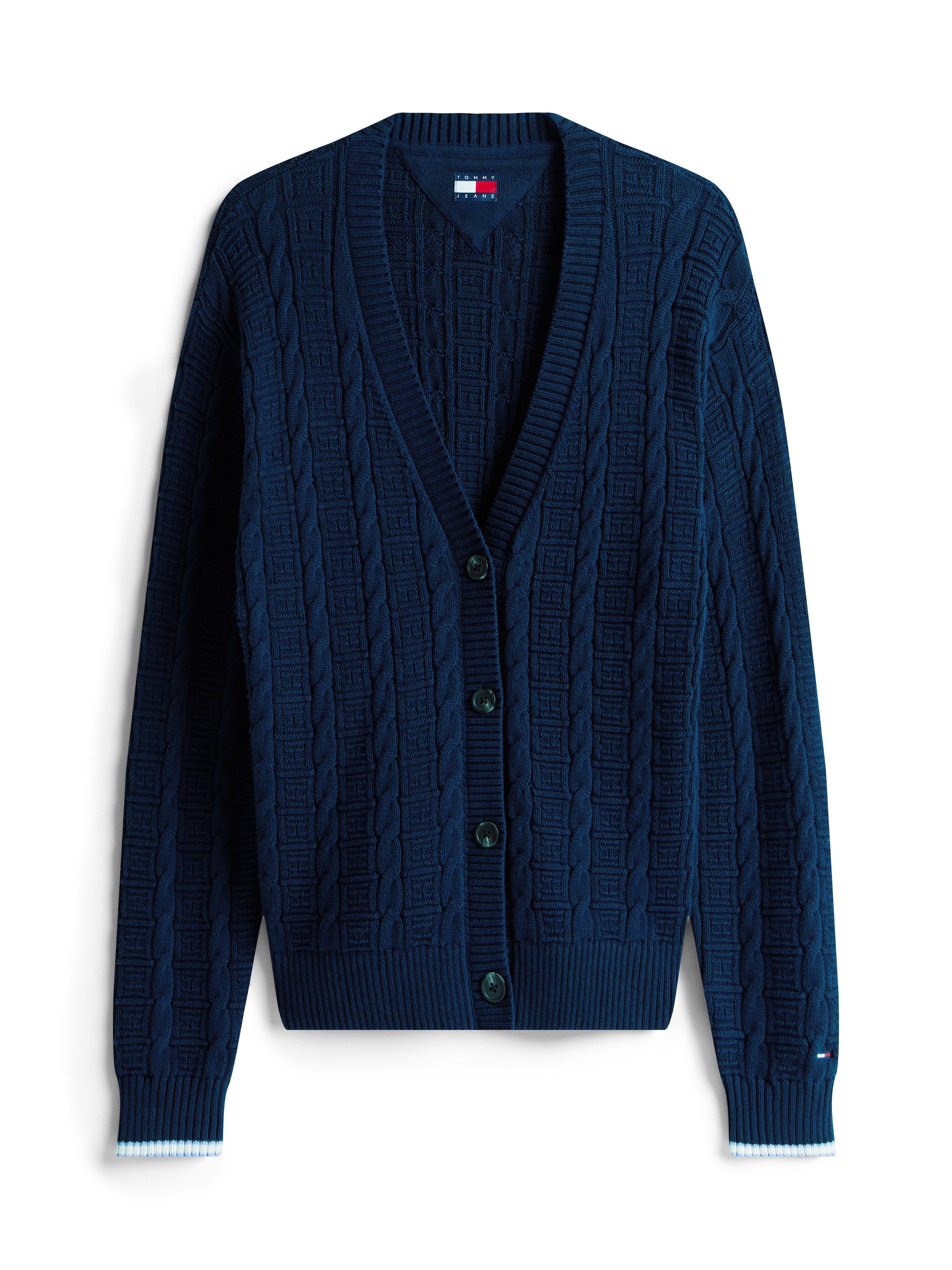 TOMMY JEANS Vest TJW CABLE CARDIGAN