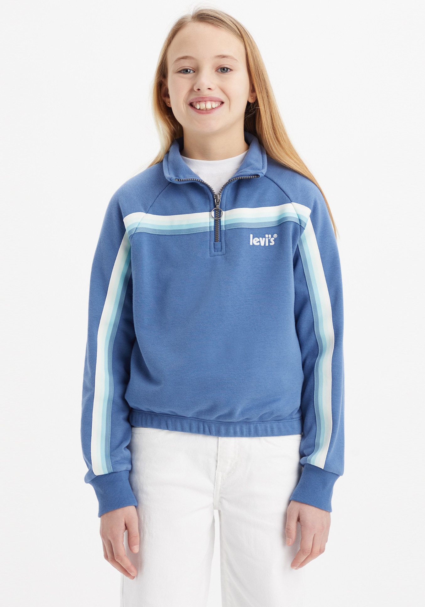 Levi's Kidswear Sweatshirt met strepen - voor meisjes