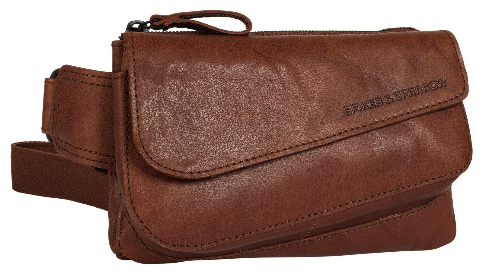 Spikes & Sparrow Heuptas echt leder