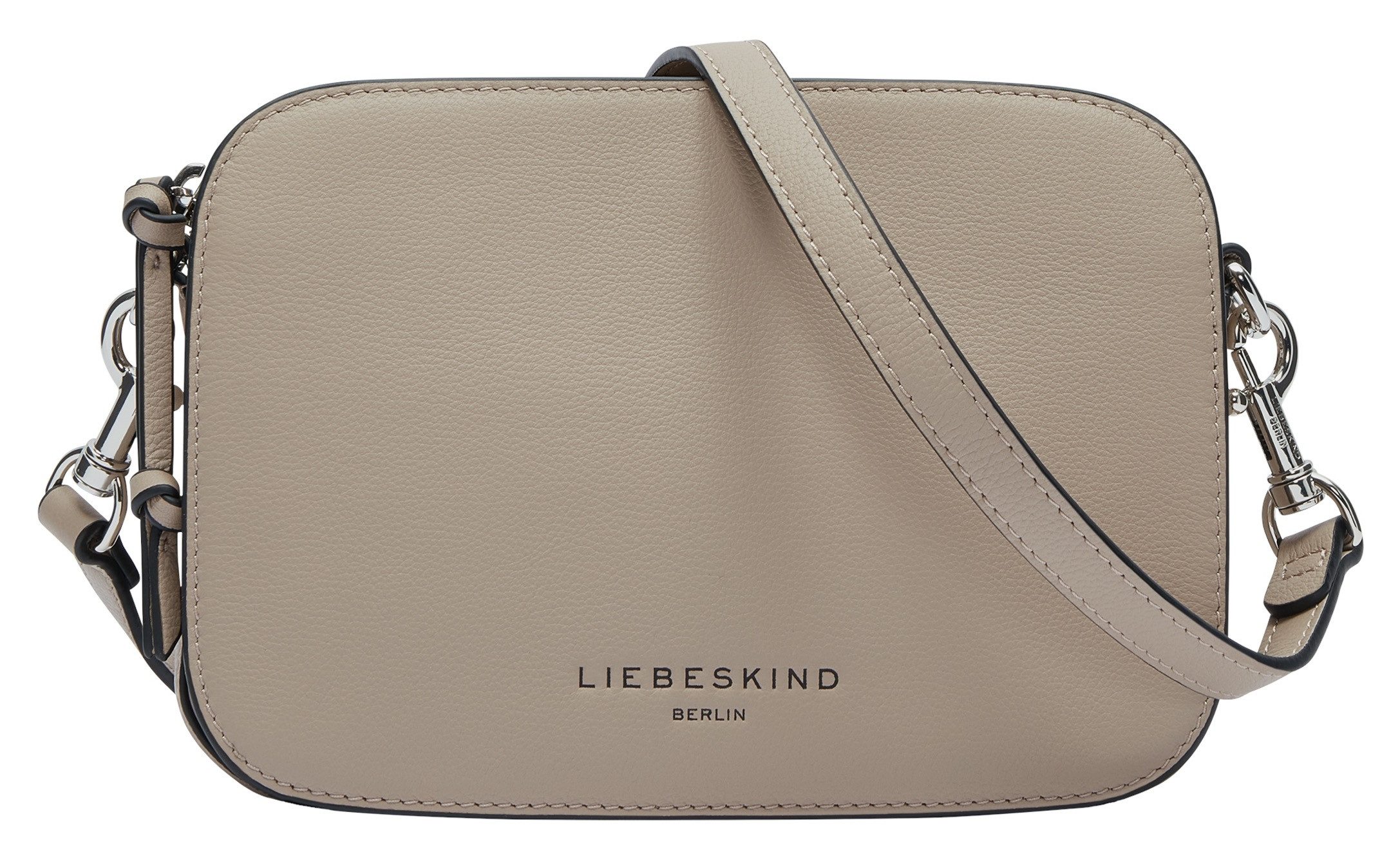 Liebeskind berlin Lederen handtas met labelprint model 'Luka Harris'
