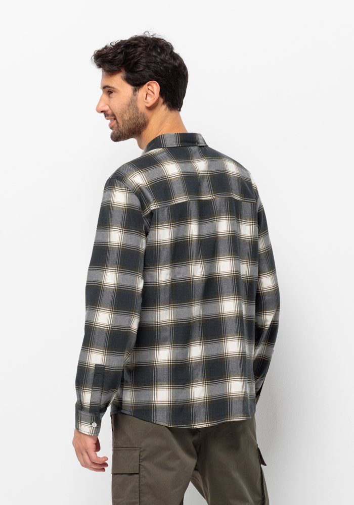Jack Wolfskin Flanellen overhemd Wandelweg shirt M