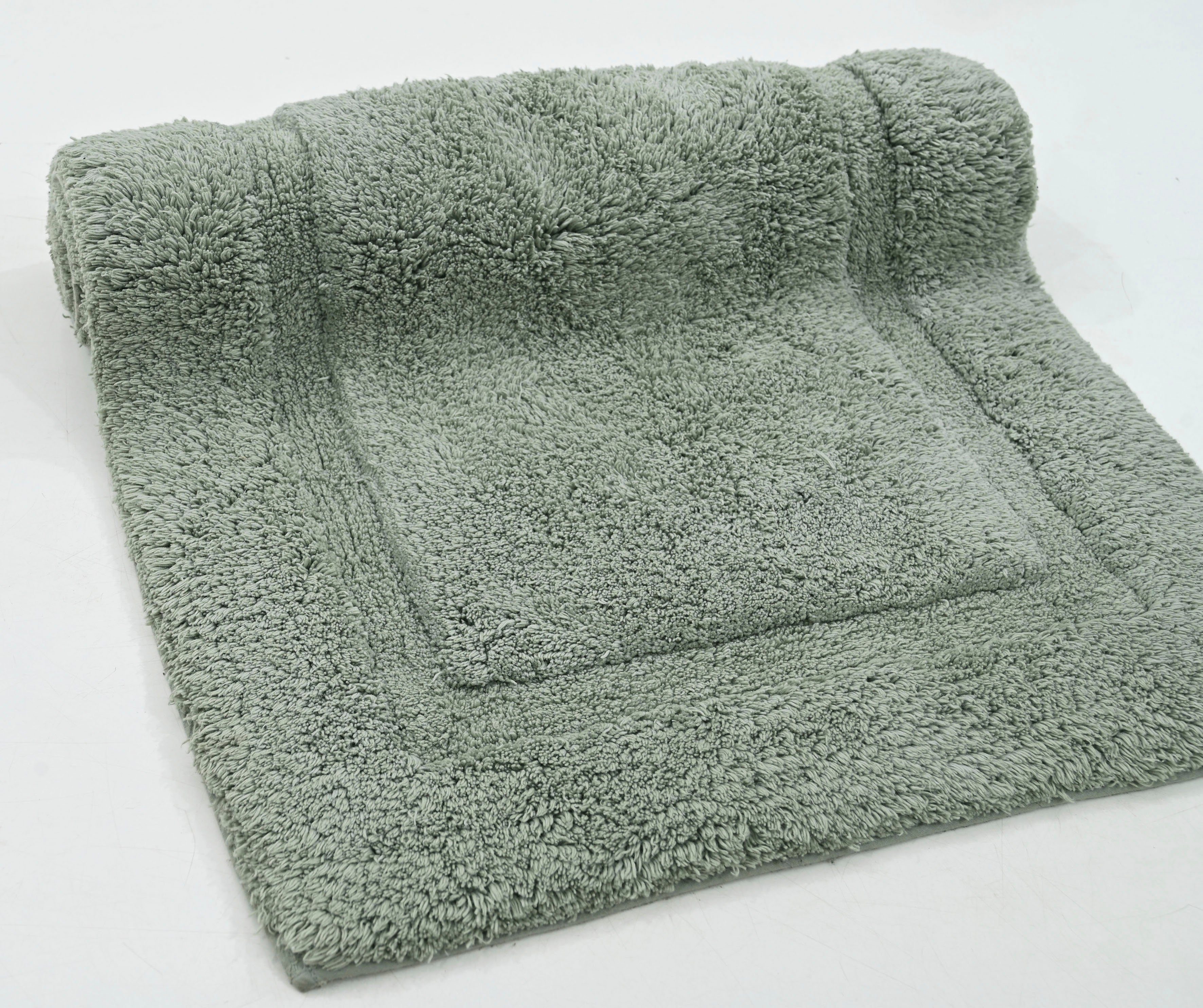 OTTO products Badmat Leni Hoog-laag effect, met bies, ook als 3-delige set verkrijgbaar