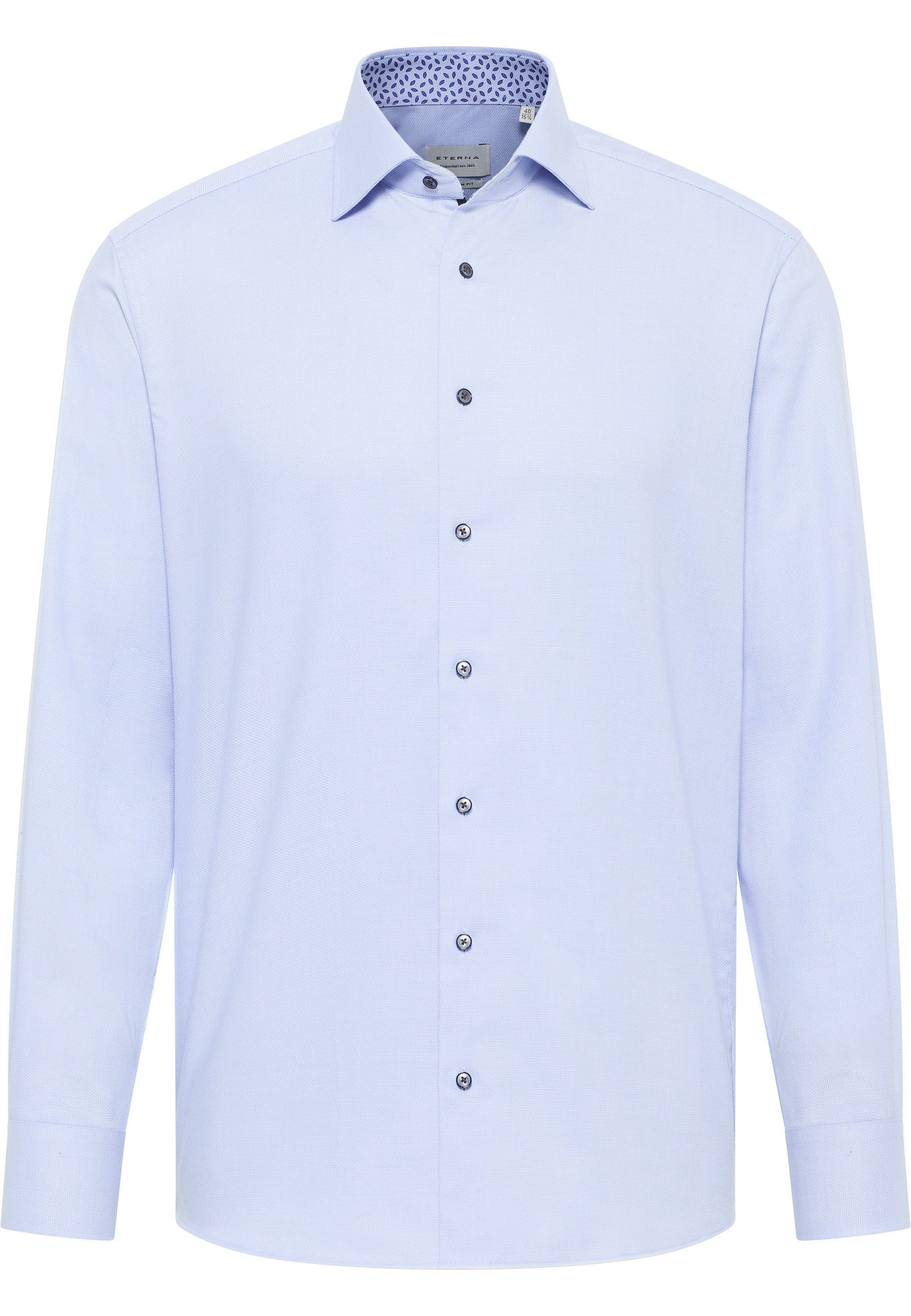Eterna Overhemd met lange mouwen MODERN FIT NON IRON (strijkvrij)