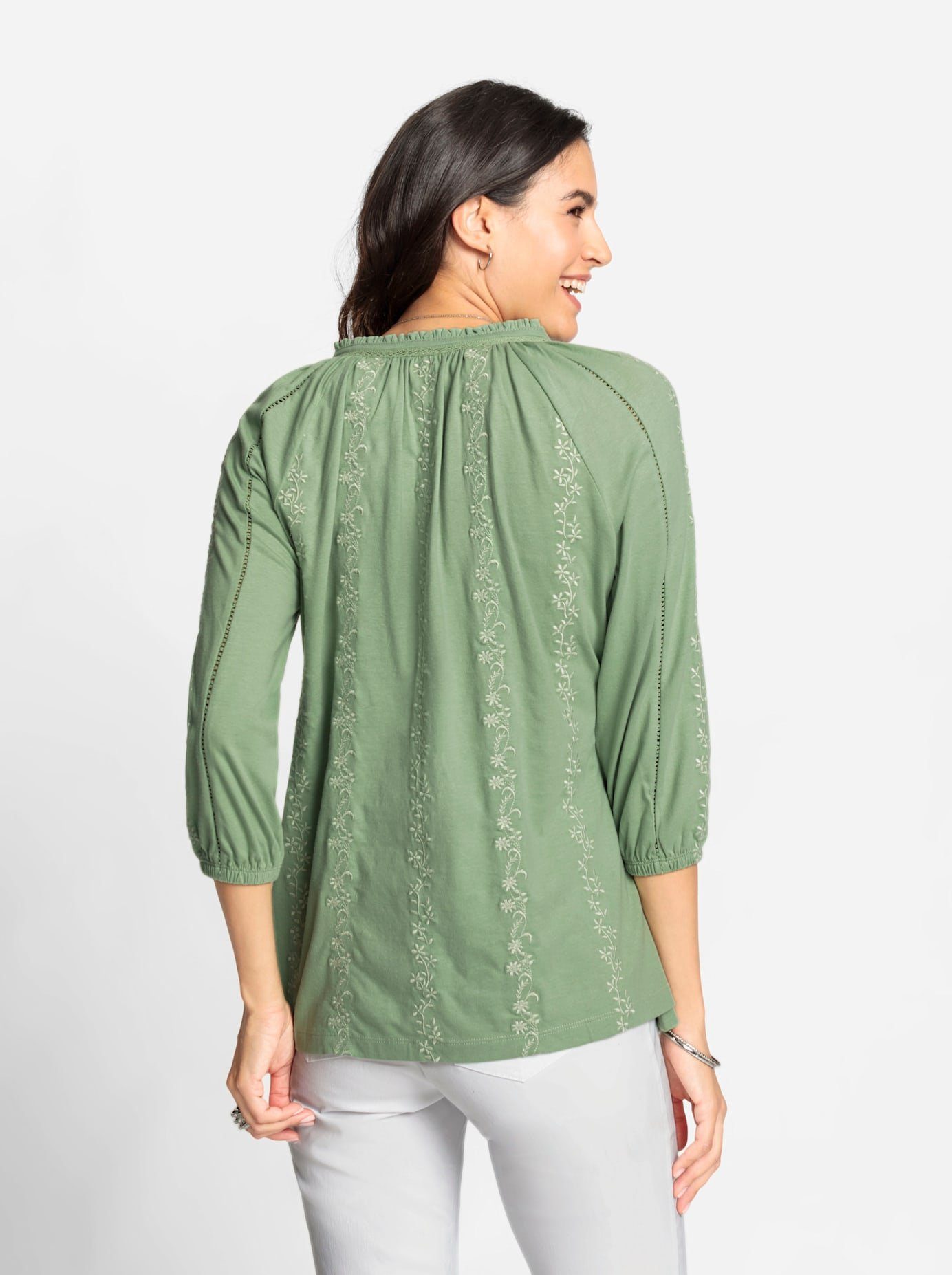 Classic Inspirationen Shirt met V-hals Shirt (1-delig)