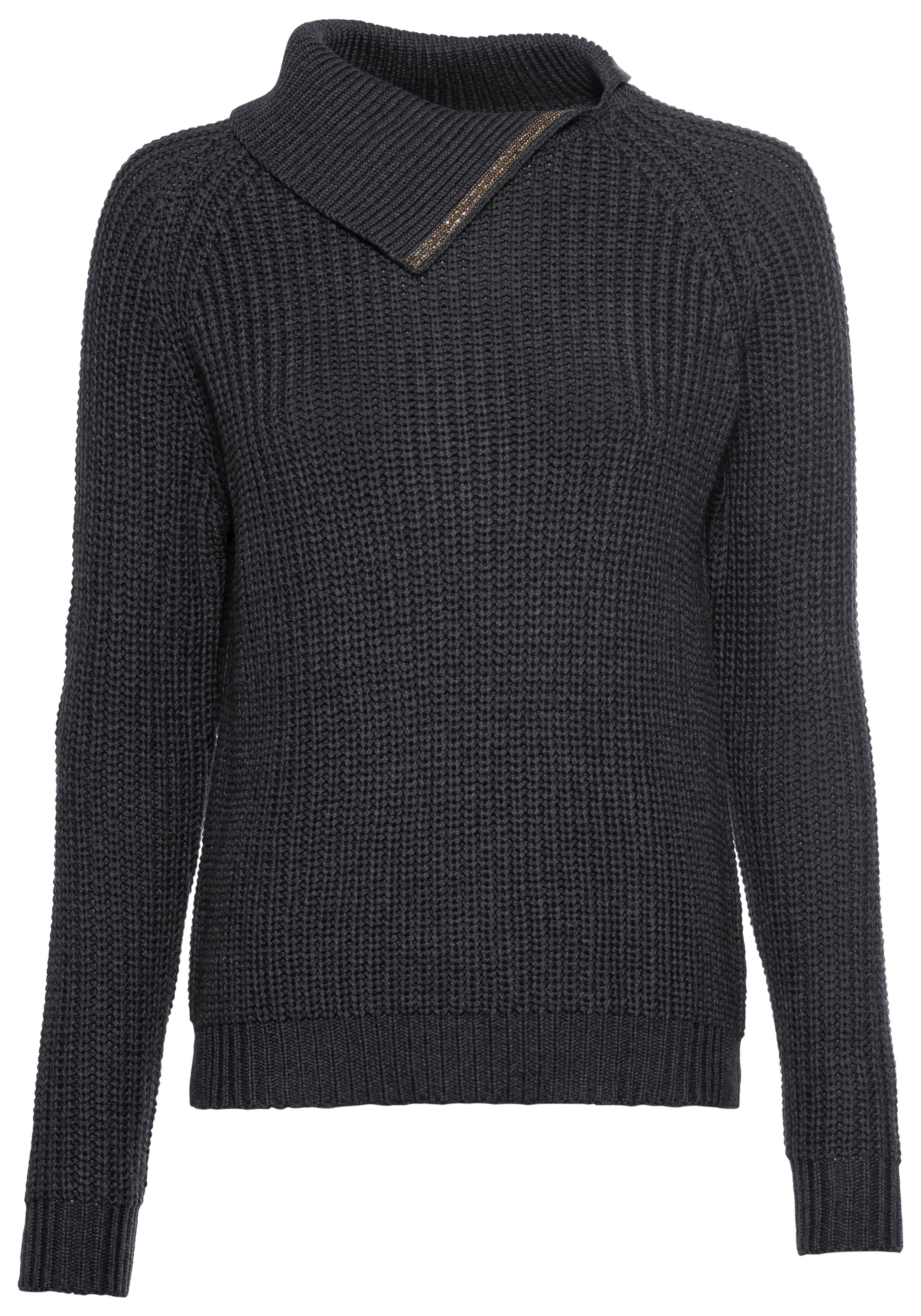 Laura Scott Gebreide trui met elegant glinsterend detail