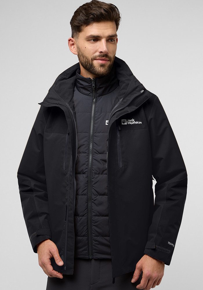 Jack Wolfskin Functioneel 3-in-1-jack JASPER 3IN1 JKT M