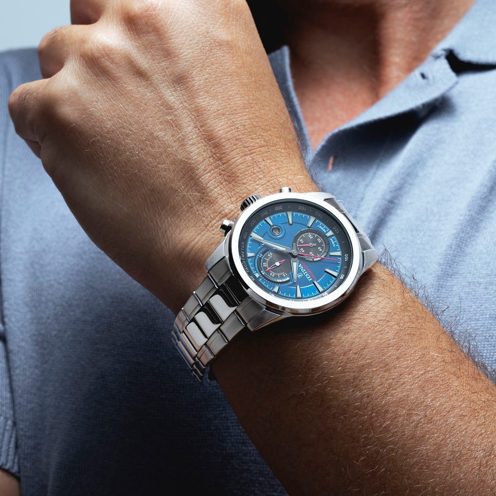 Festina Chronograaf Timeless Chronograph Quartzhorloge, horloge, herrenuur, roestvrijstalen band, analoog, dag