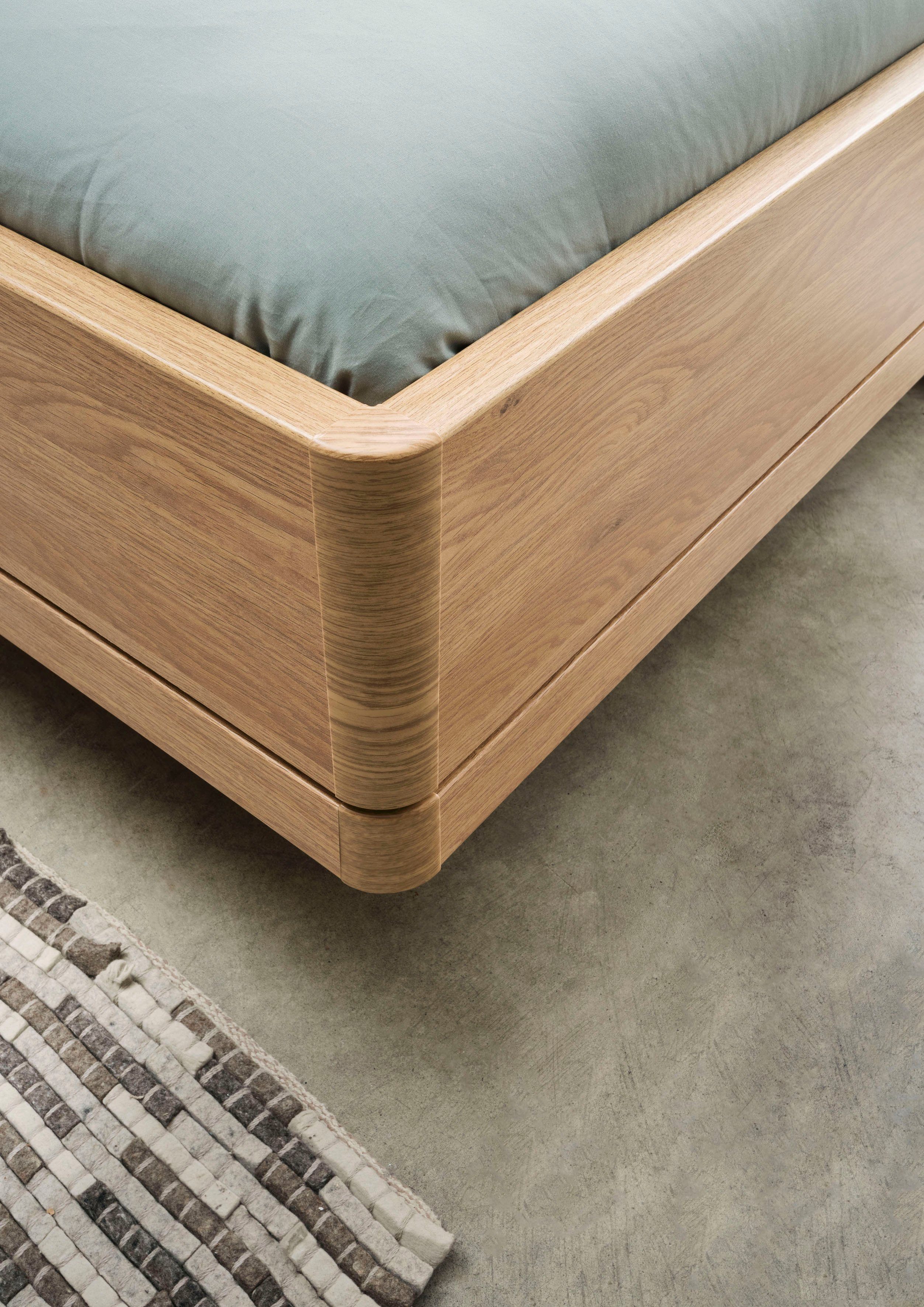 WIEMANN Bed Kiruna, Made in Germany, elegant en stijlvol in comforthoogte met 4-voudig verstelbare lighoogte