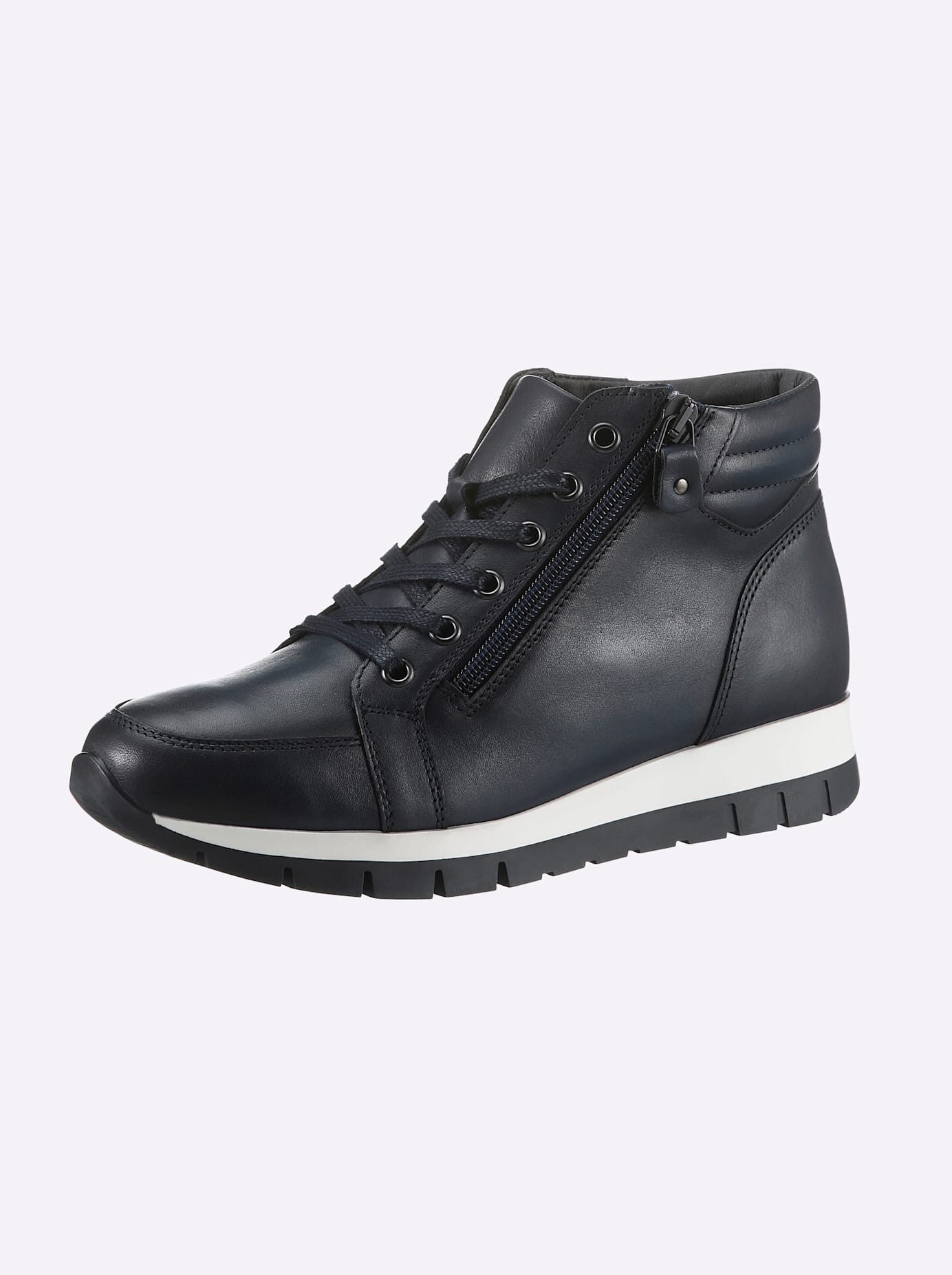 heine Veterlaarsjes dames veterlaarsjes maat 40 blauw