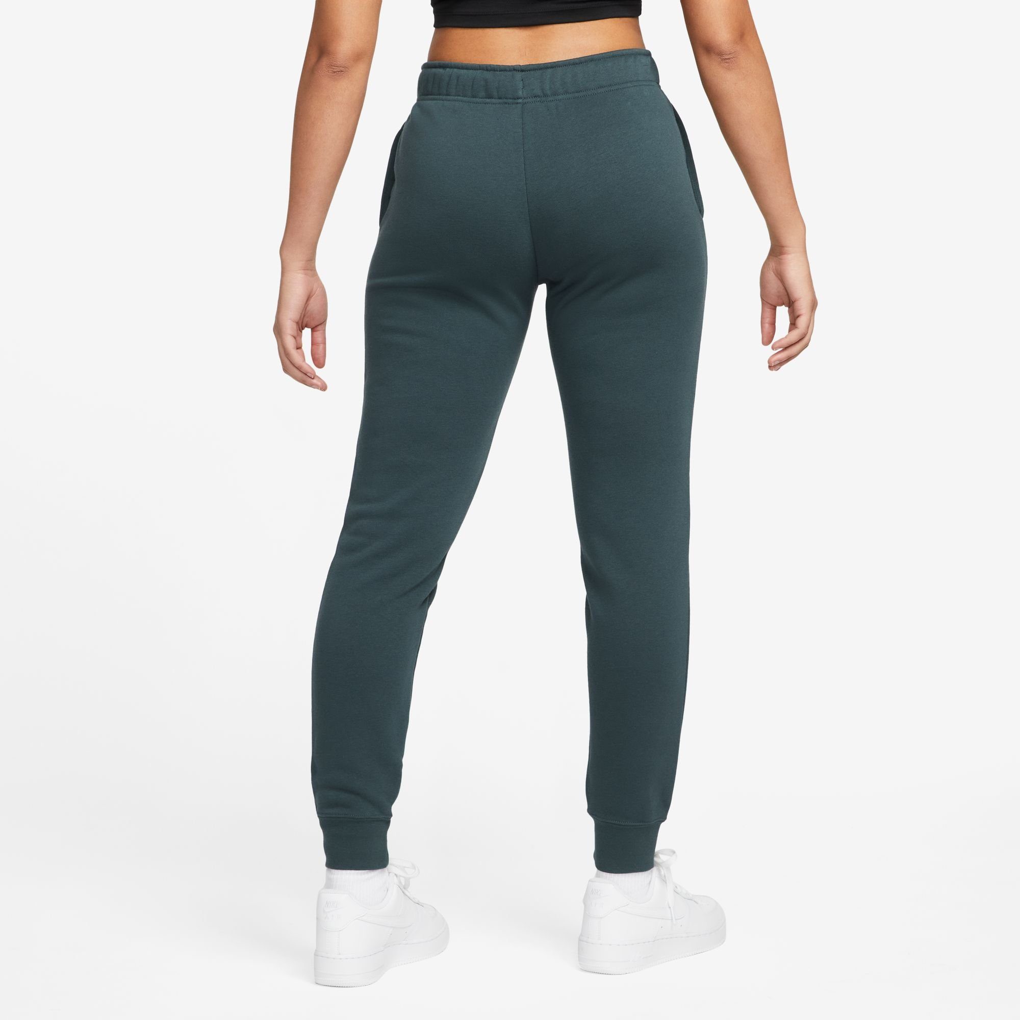 Nike Sportswear Joggingbroek CLUB FLEECE WOMEN'S SHINE MID-RISE PANTS